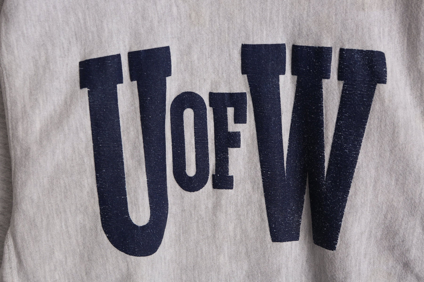 Vintage Champion Gray Sweatshirt - U of W -
