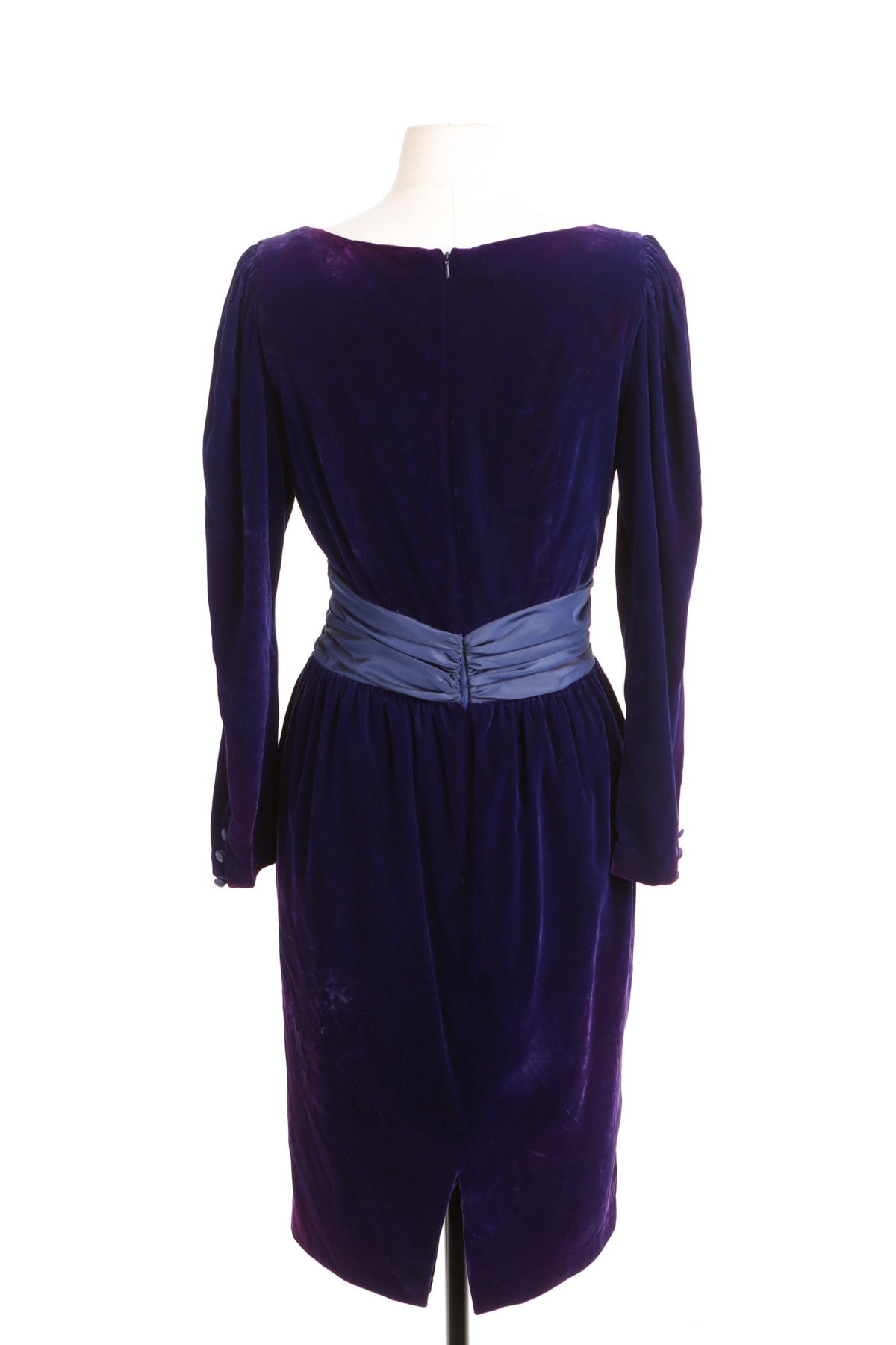 Vintage Purple Evening Dress - Era 80's - 90's