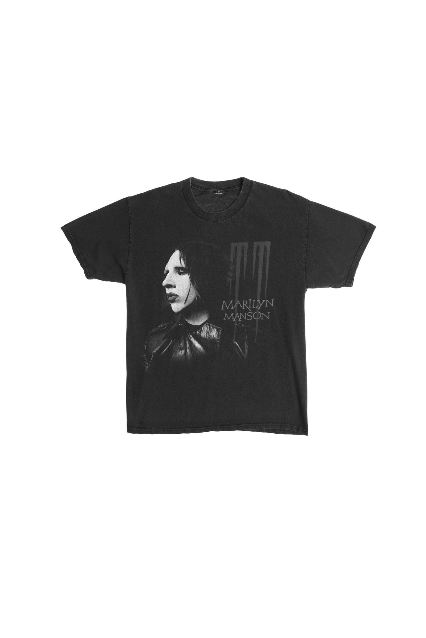Marilyn manso rock black graphic shirt t-shirt y2k