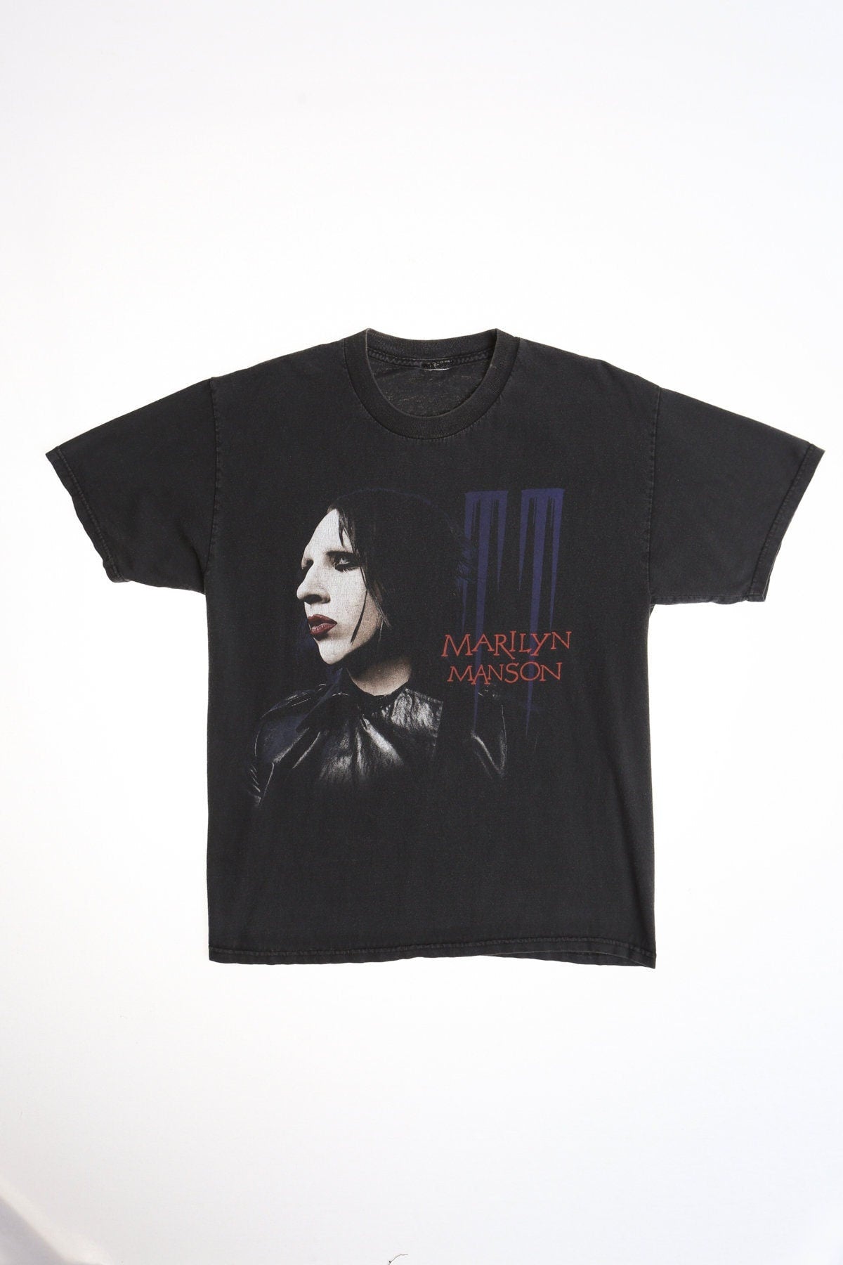 Marilyn manso rock black graphic shirt t-shirt y2k