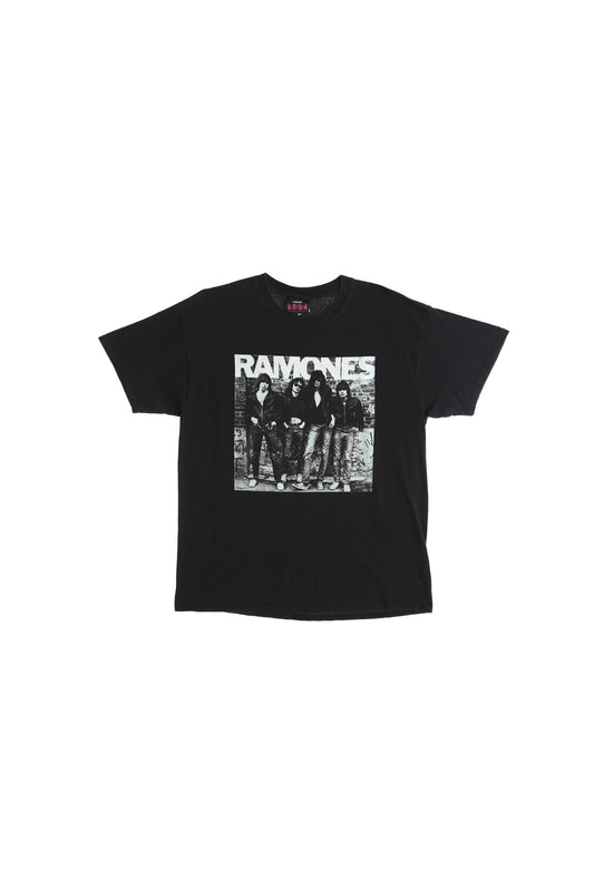 Ramones rock band shirt black