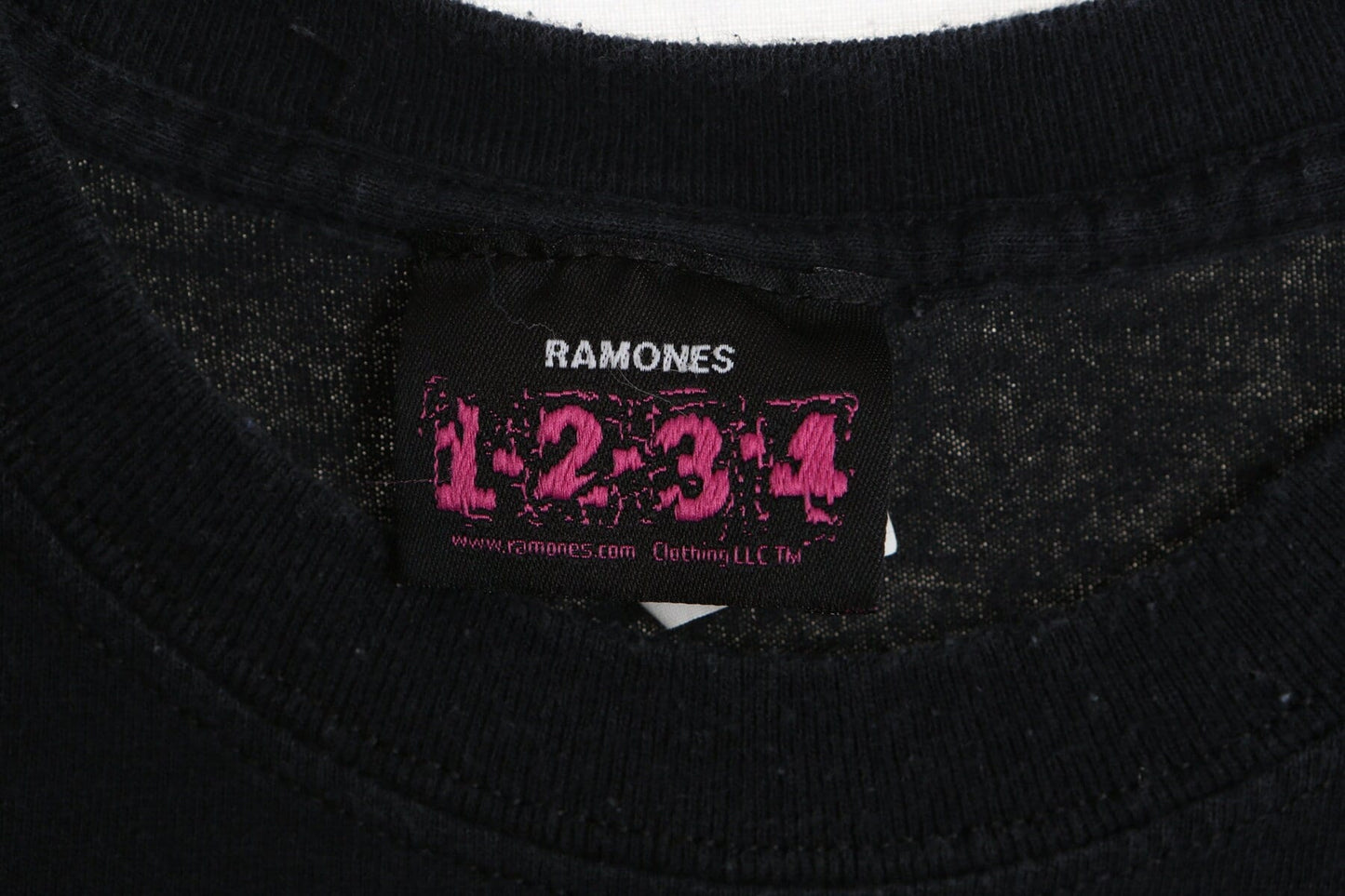 Ramones rock band shirt black