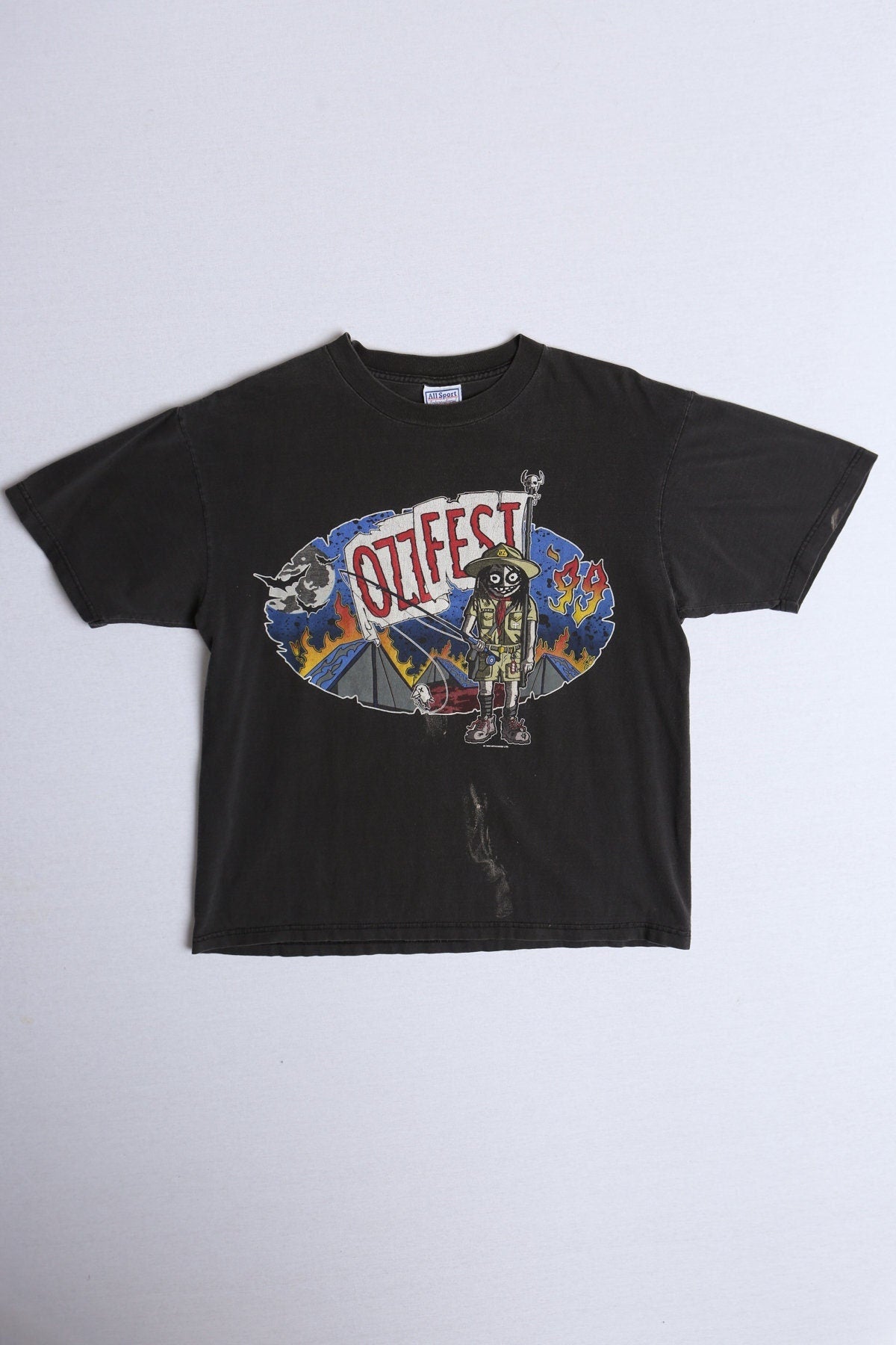 1999 rock festival ozzfest rob zombie black sabbath slayer slipknot fear factory deftones primus rock