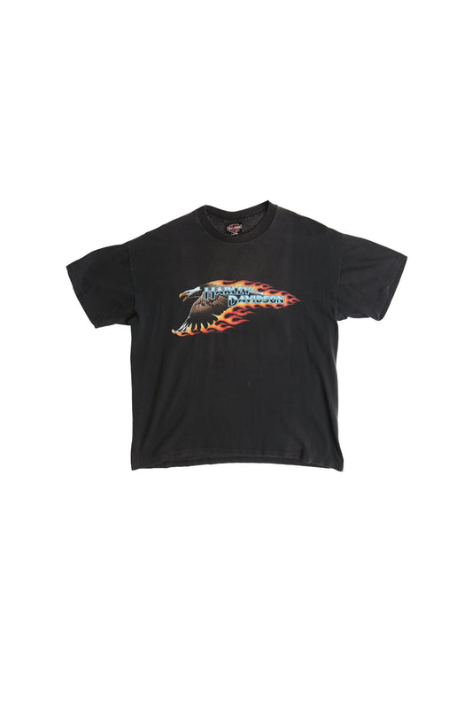 Vintage harley davidson rocky mountain denver colorado black shirt t-shirt 90's dealer biker motorcycle