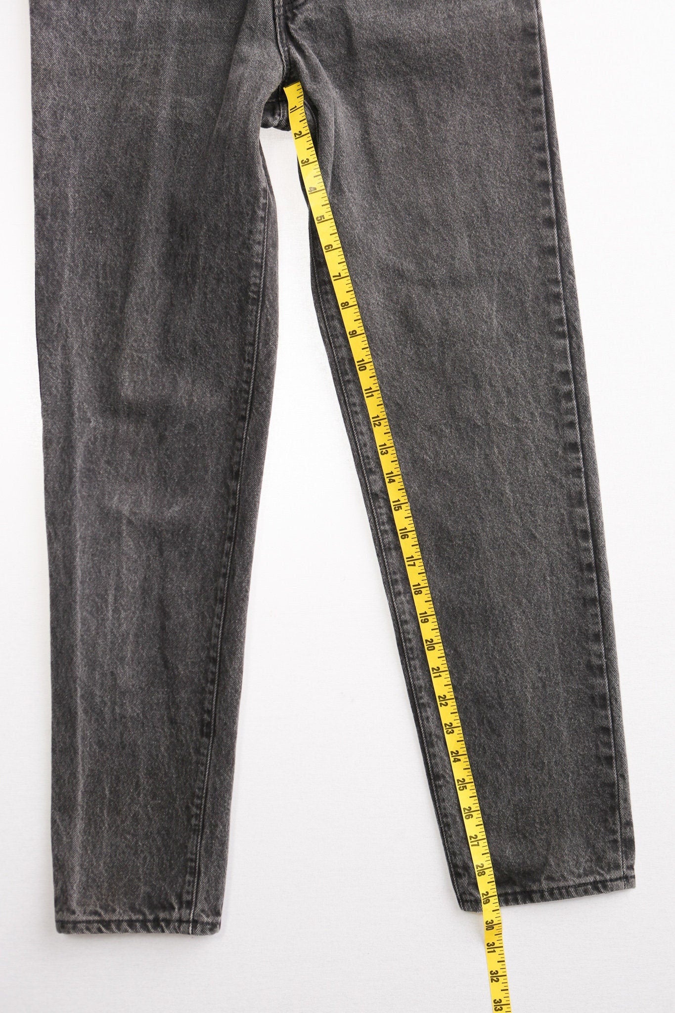 Vintage 501 levi's jeans medium wash western denim pants black men xx made in usa