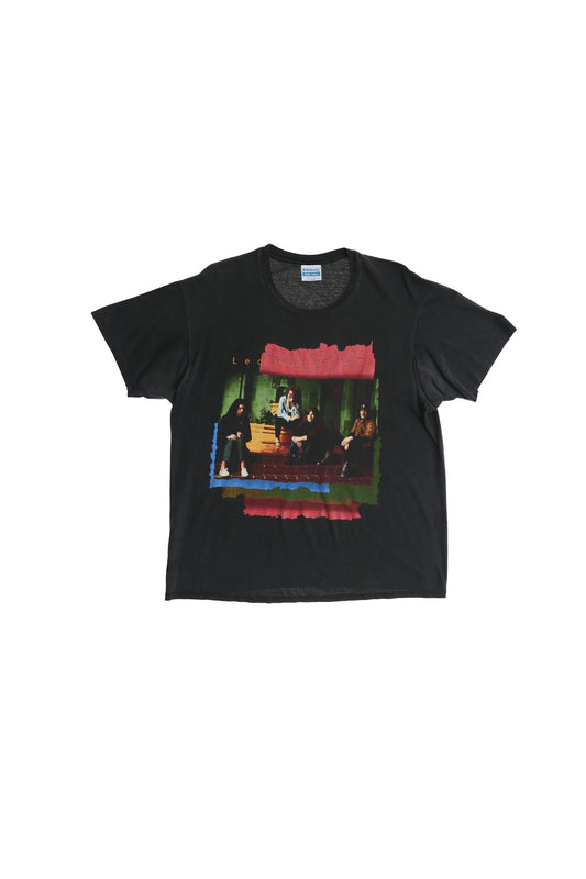 Vintage led zeppelin rock tour concert t-shirt black 1979 1969