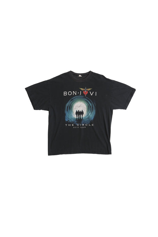 Bon jovi the circle tour kid rock special guest 2010 black shirt rock band