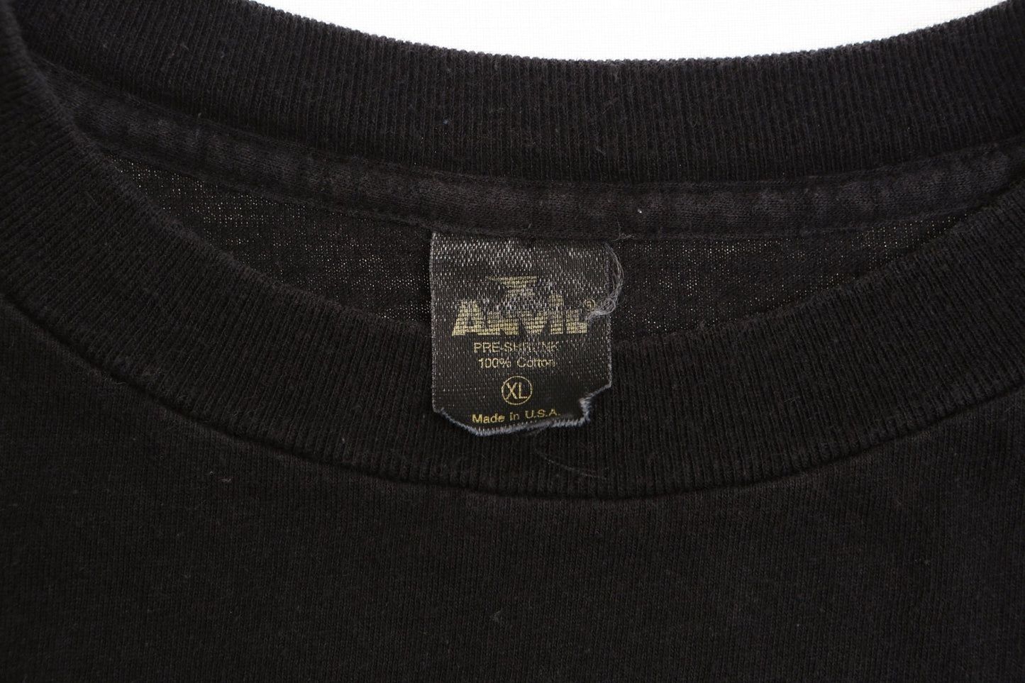 Vintage levi's 501 black shirt 90's made in usa rare t-shirt blues jeans