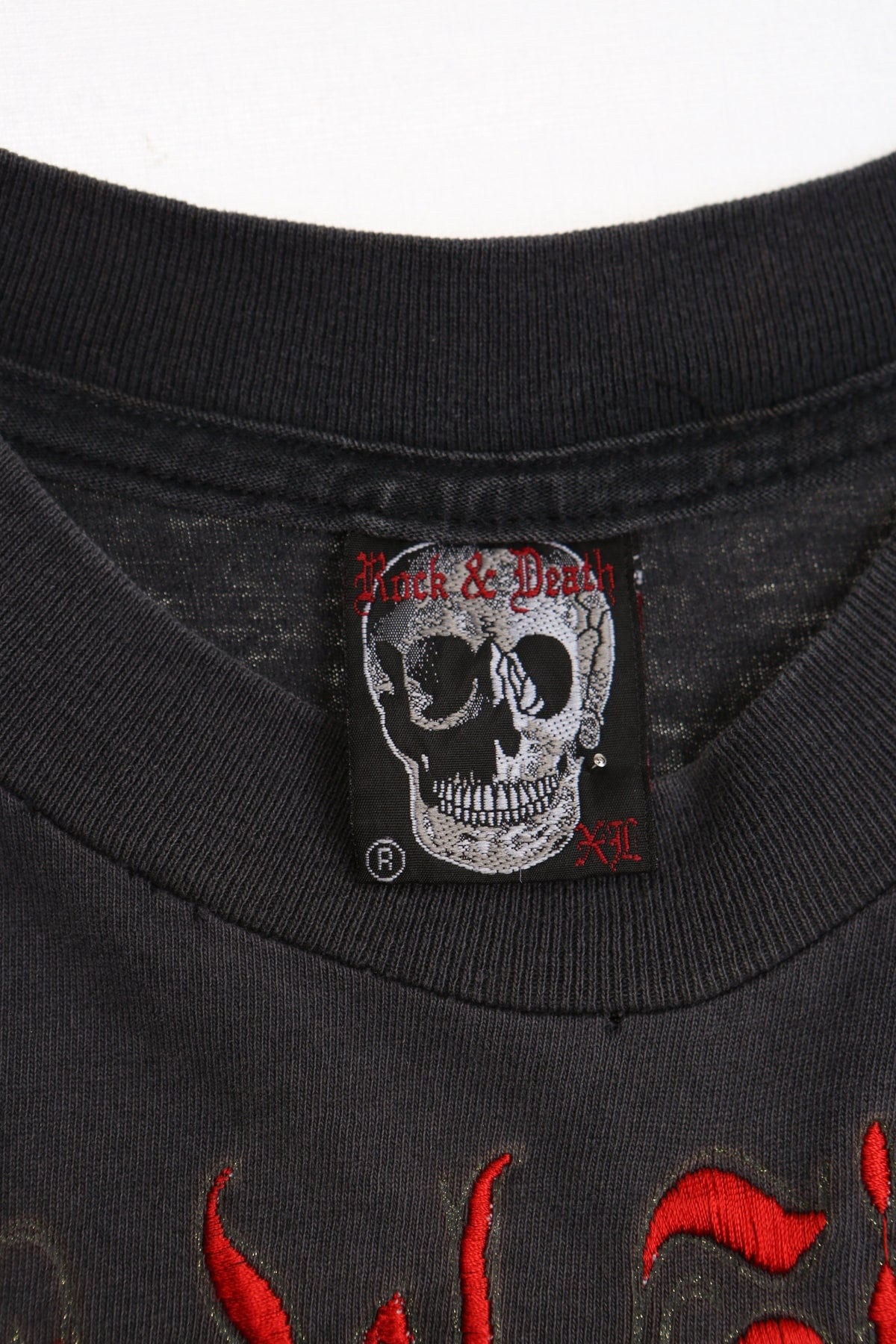 Vintage rock heroes del silencio rarezas tour concierto shirt playera black embroidered