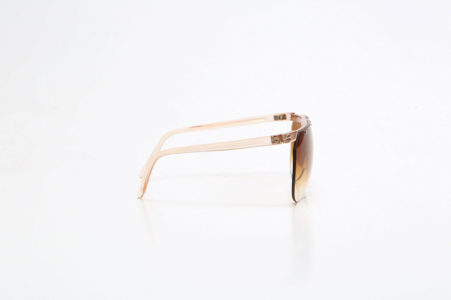 Vintage men women deadstock sunglasses brown disco gangster sport