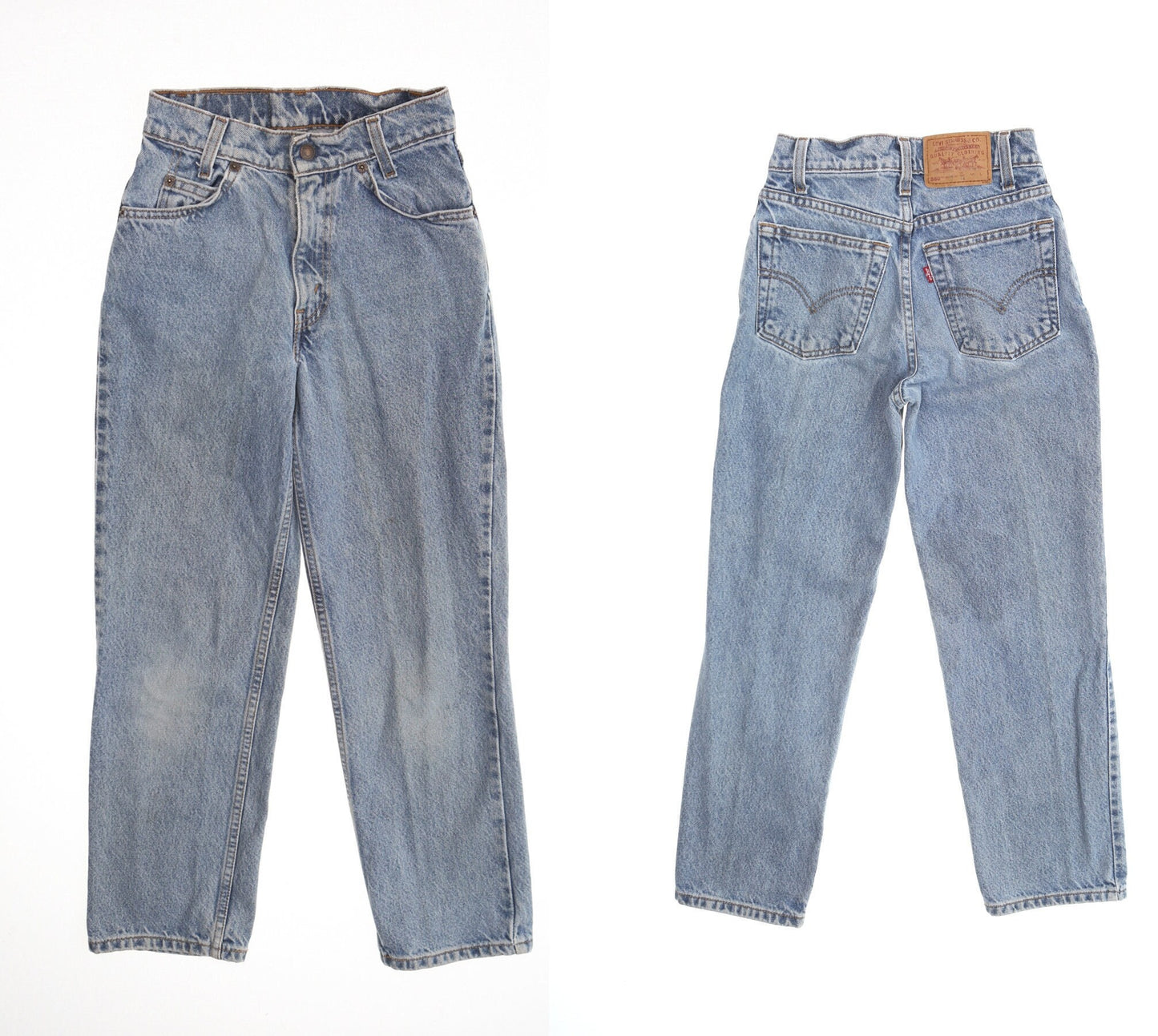 550 levi's jeans blue high waist relaxed fit denim pants 90's vintage