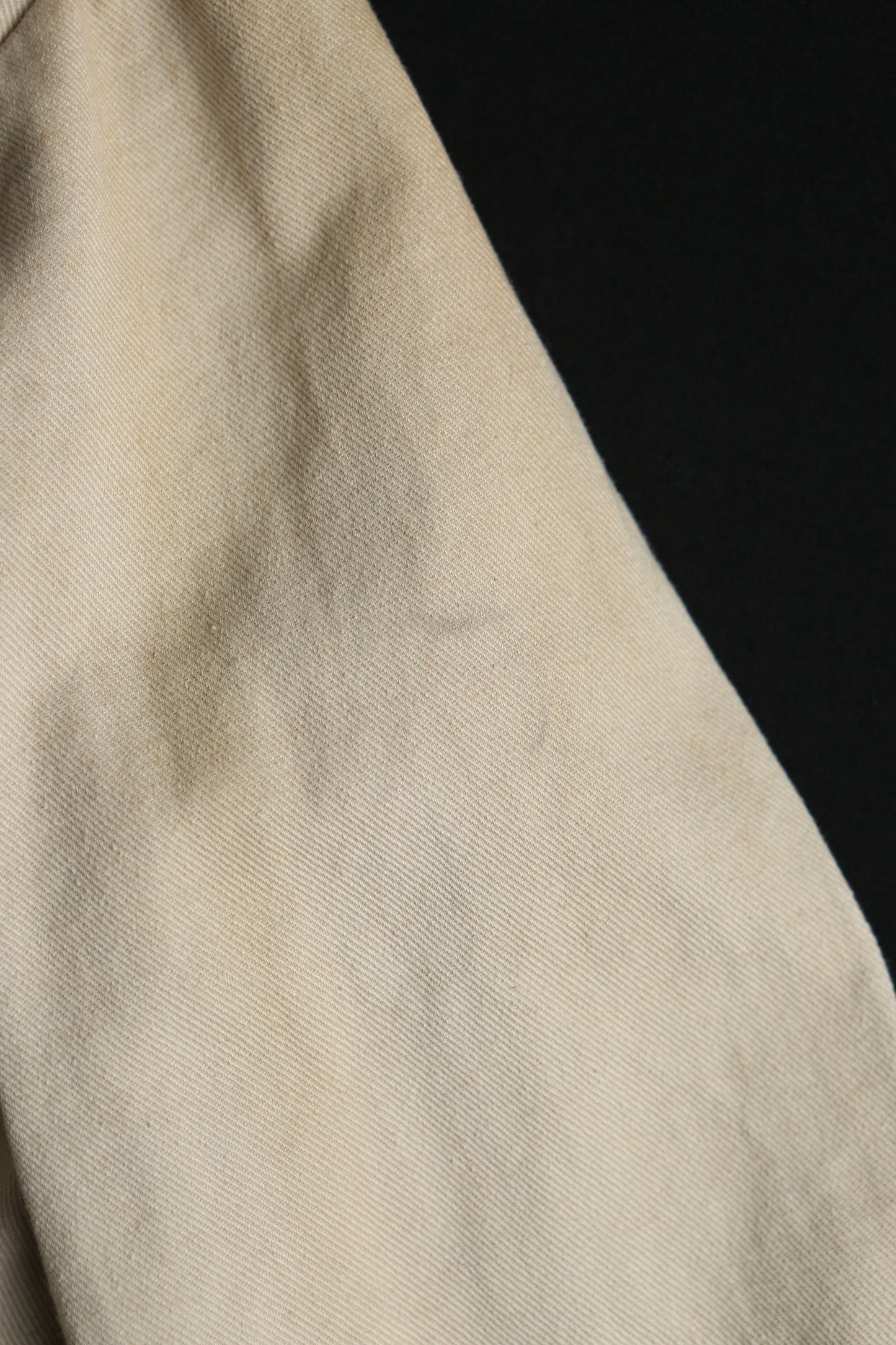 Vintage levi's cotton jacket trucker 70's beige men snap button