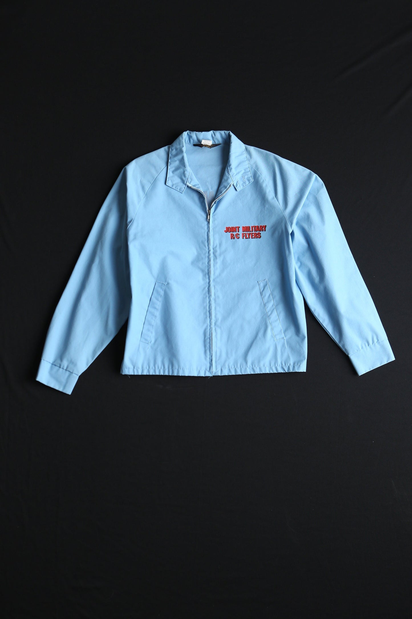 Vintage military jacket utility blue marines 60's rc flyers p f51 made in usa