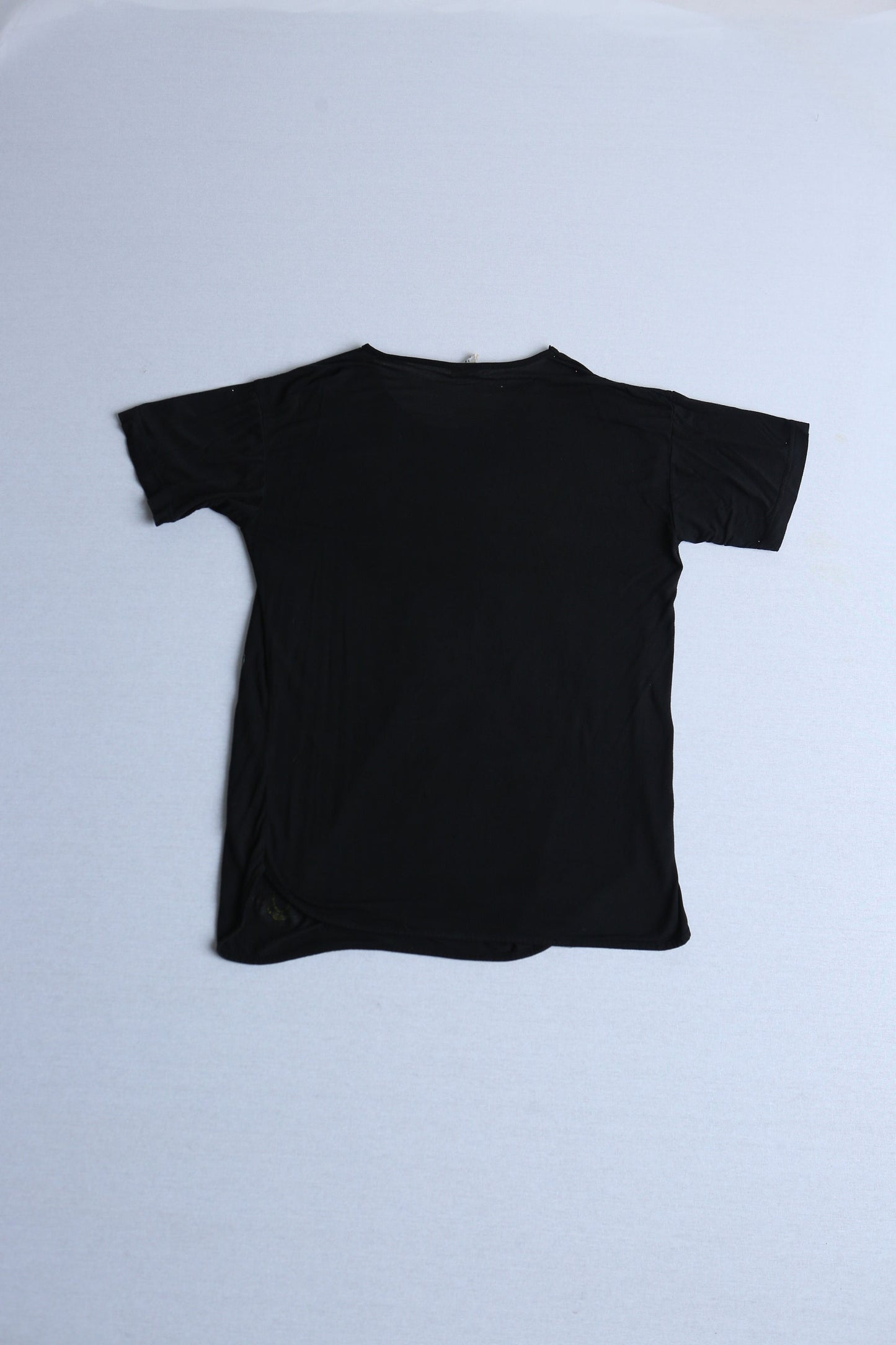 Circus sequin t-shirt vintage black clowns hand made painted