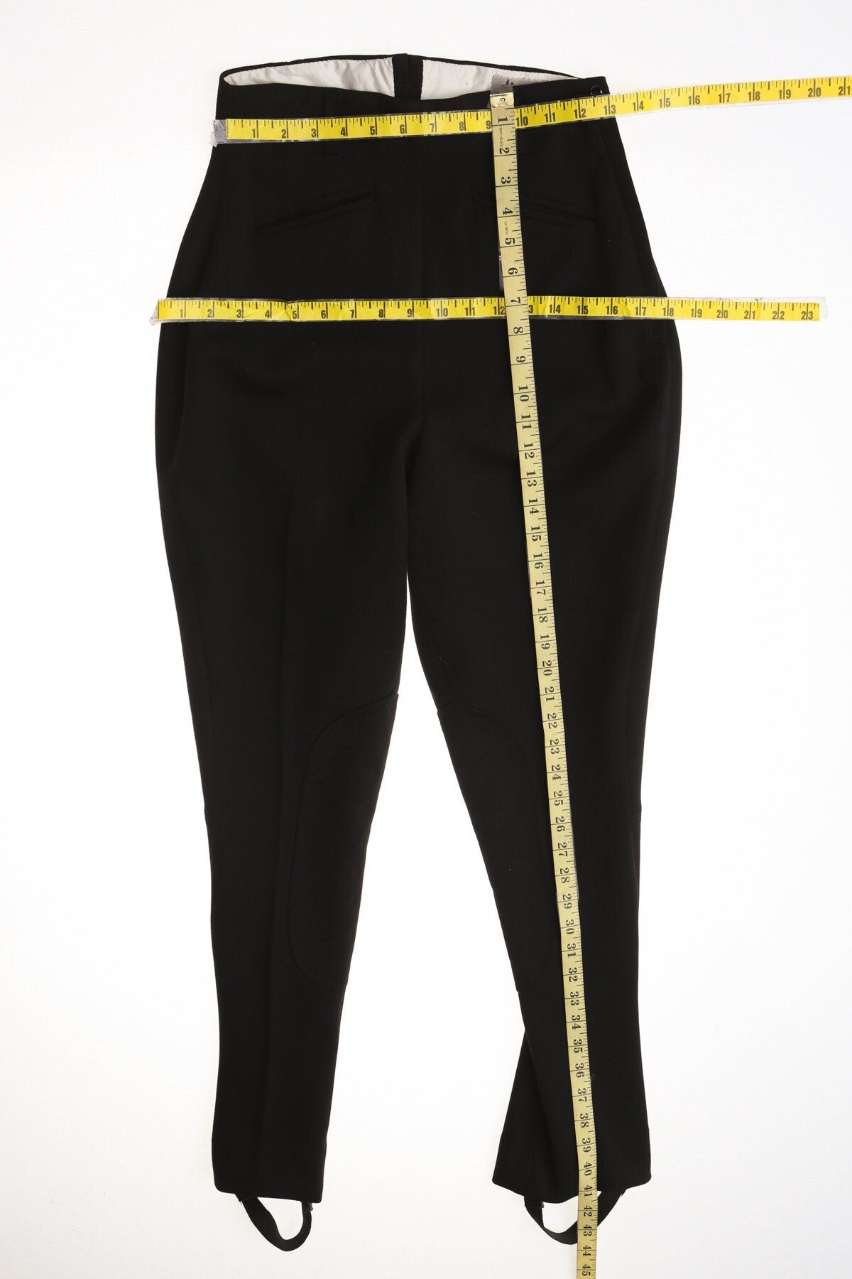 Vintage black riding women pants trousures men meyers brothers inc kentucky derby 40's 50's