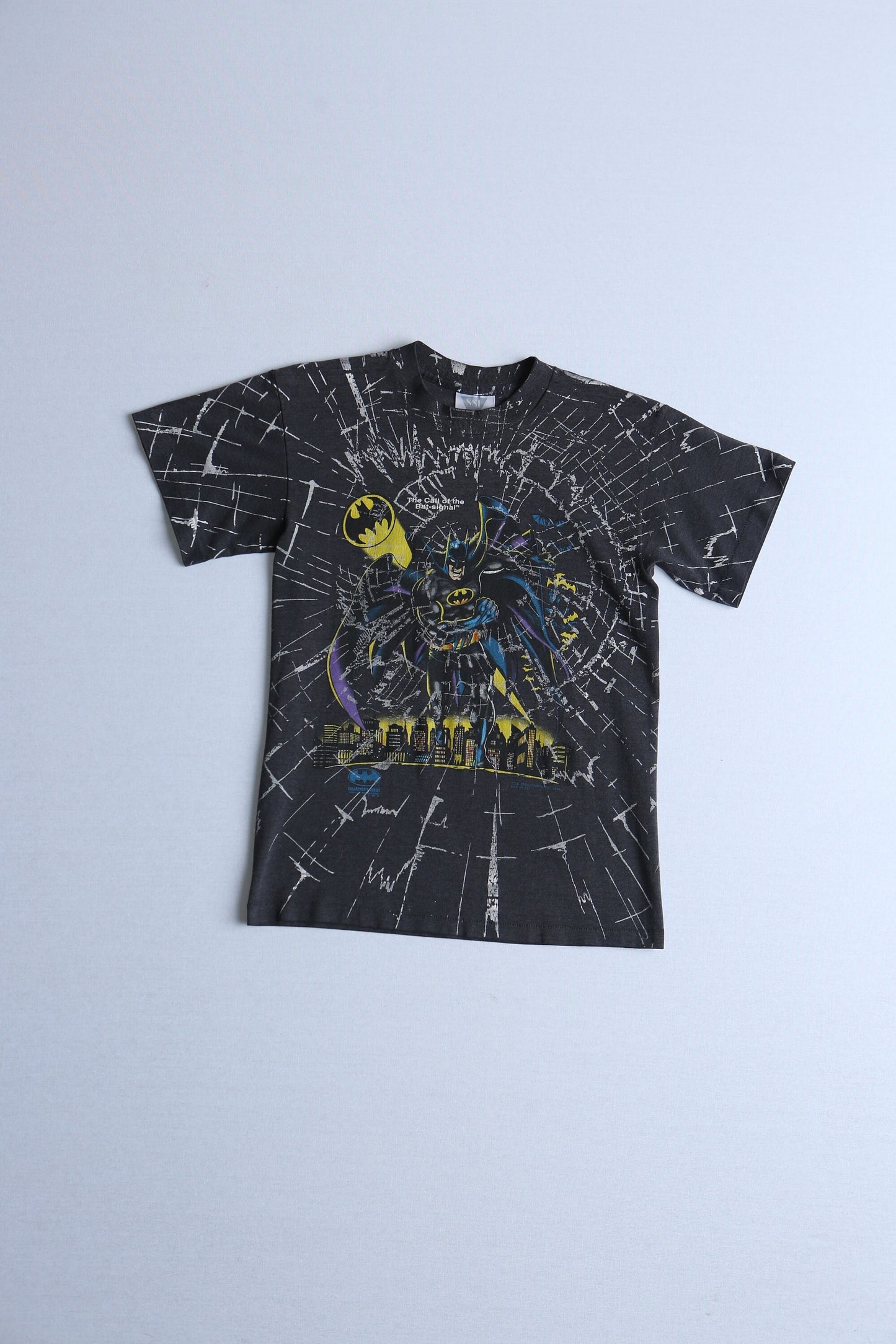 Vintage batman t-shirt broken glass graphic 90's rare collection series 1997 collector's series