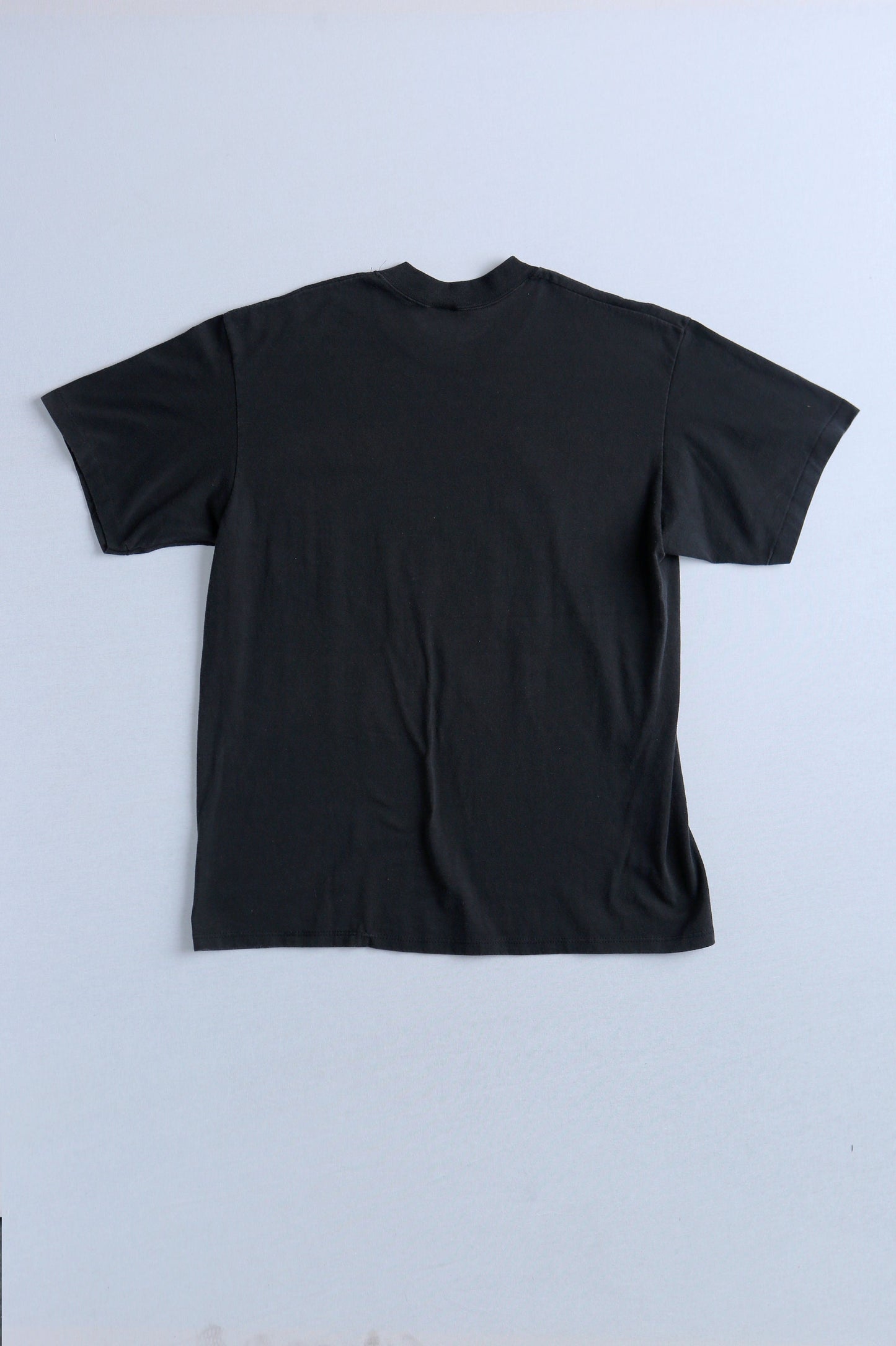 Nbl vintage t-shirt giants san francisco baseball black world series 1989 national league 7 logo label made in usa