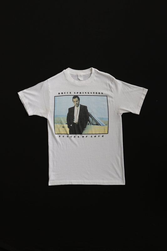 Vintage t-shirt bruce springsteen tunnel of love white rock ビンテージ t-シャツ