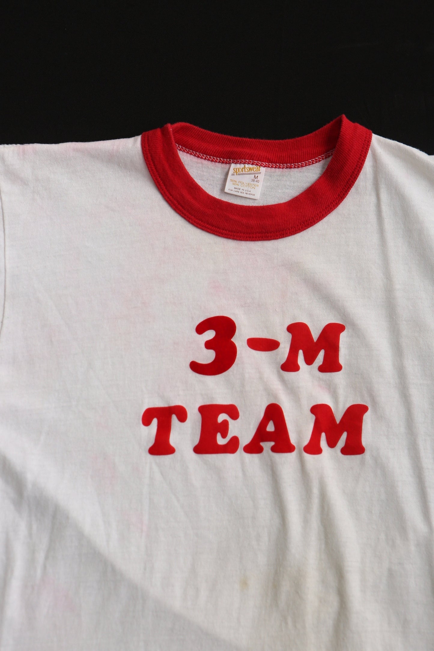 Vintage 70's t-shirt woodland school 3m team ビンテージ