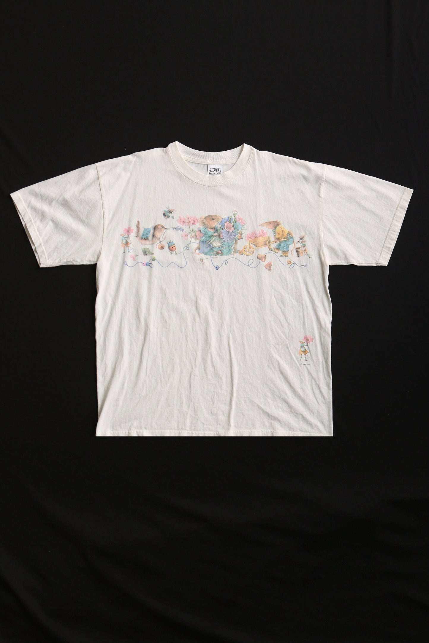 Vintage graphic t-shirt mouses flowers farm animals 90's y2k t-シャツ シャツ