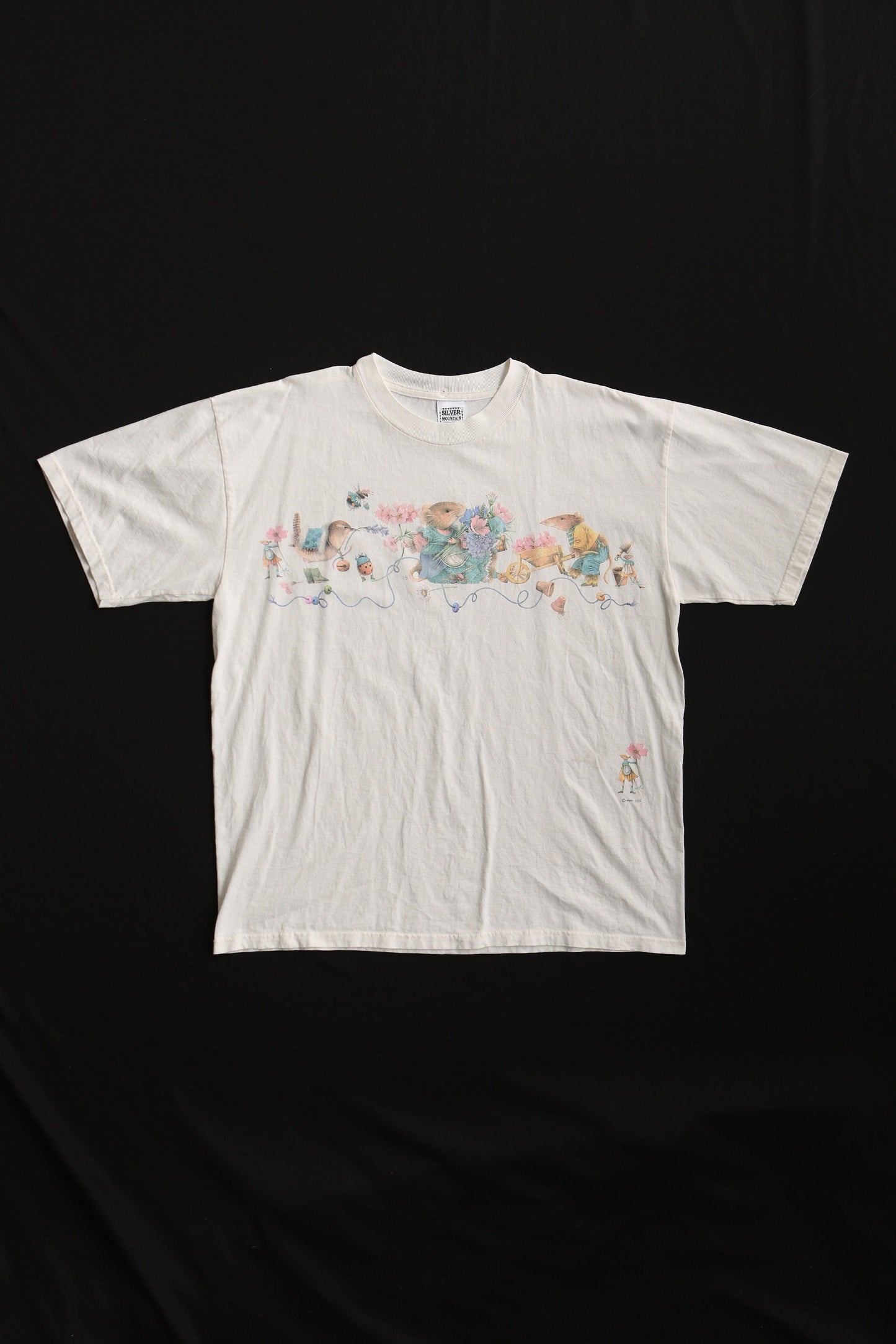 Vintage graphic t-shirt mouses flowers farm animals 90's y2k t-シャツ シャツ