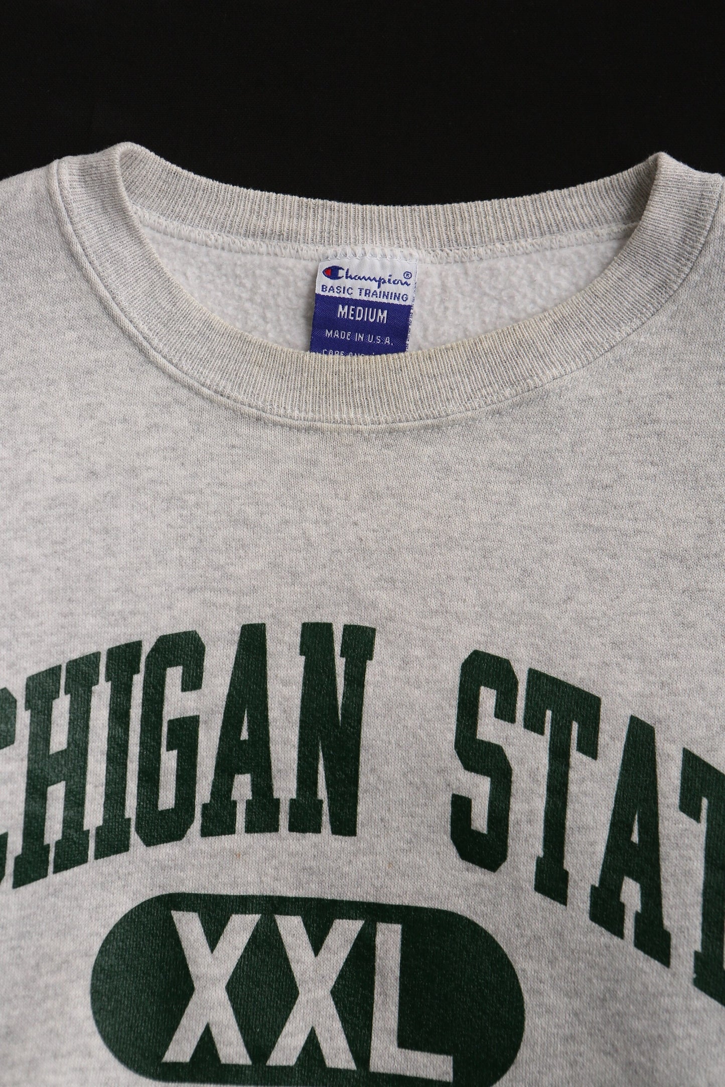 Vintage champion sweatshirt michigan state swimming xxl made in usa トレーナー ビンテージ