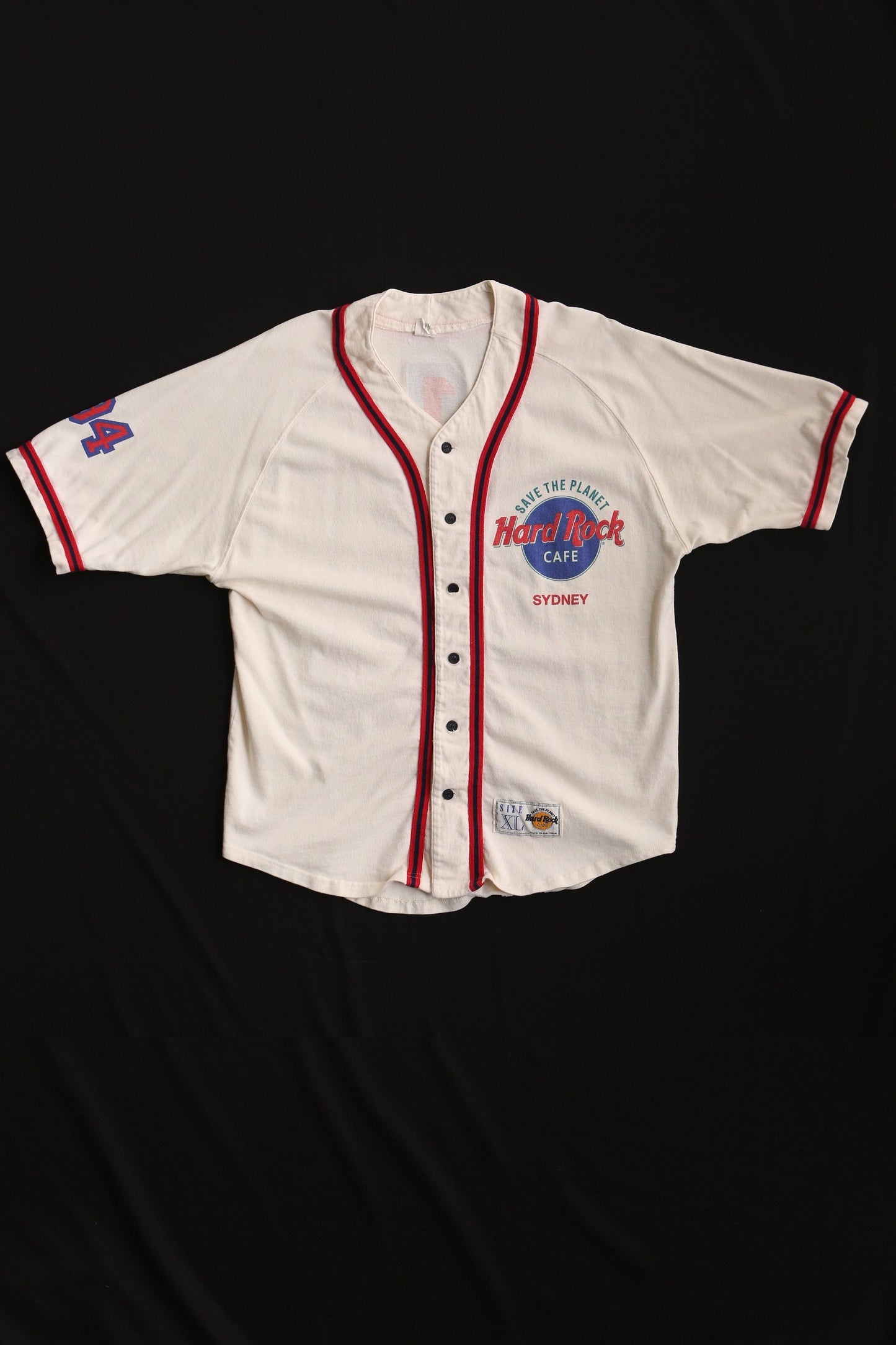 Hard rock cafe sydney australia made in australia size xl save the planet 1