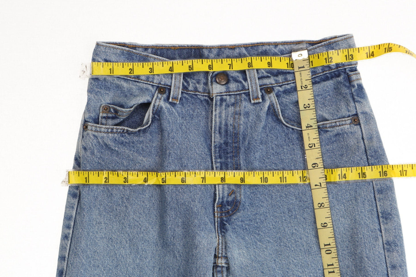 560 levi's blue denim pants high waist jeans 90's made in usa women mommy loose fit relaxed