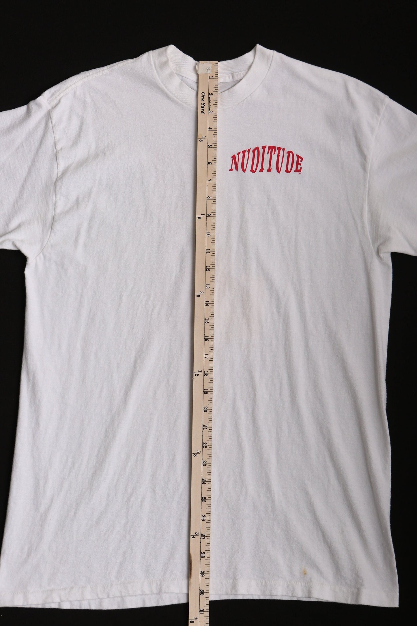 Vintage nutitude t-shirt graphic firefighter 90's