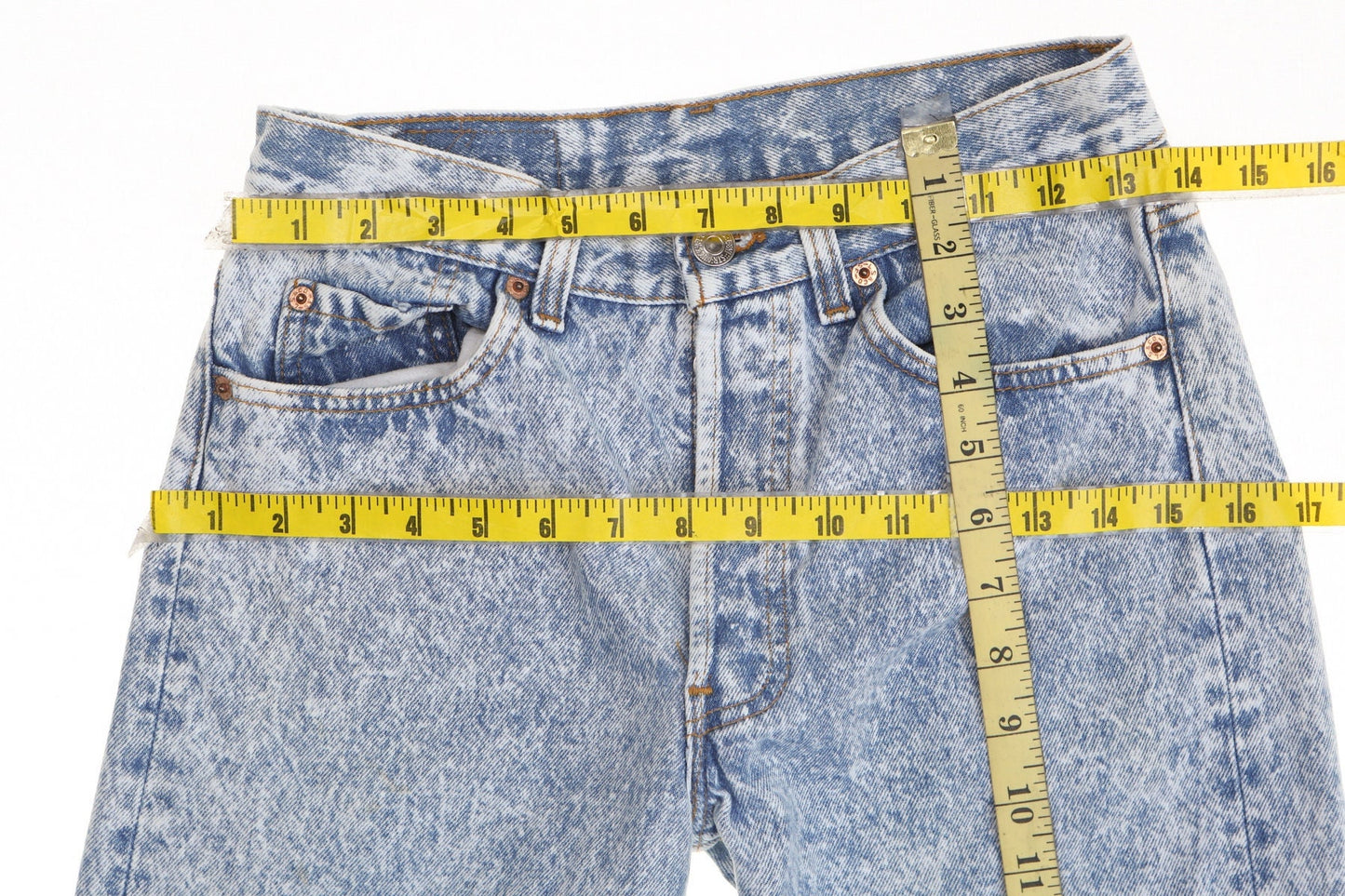 Vintage 501 levi's stonewashed jeans denim pants made in usa xx 90's