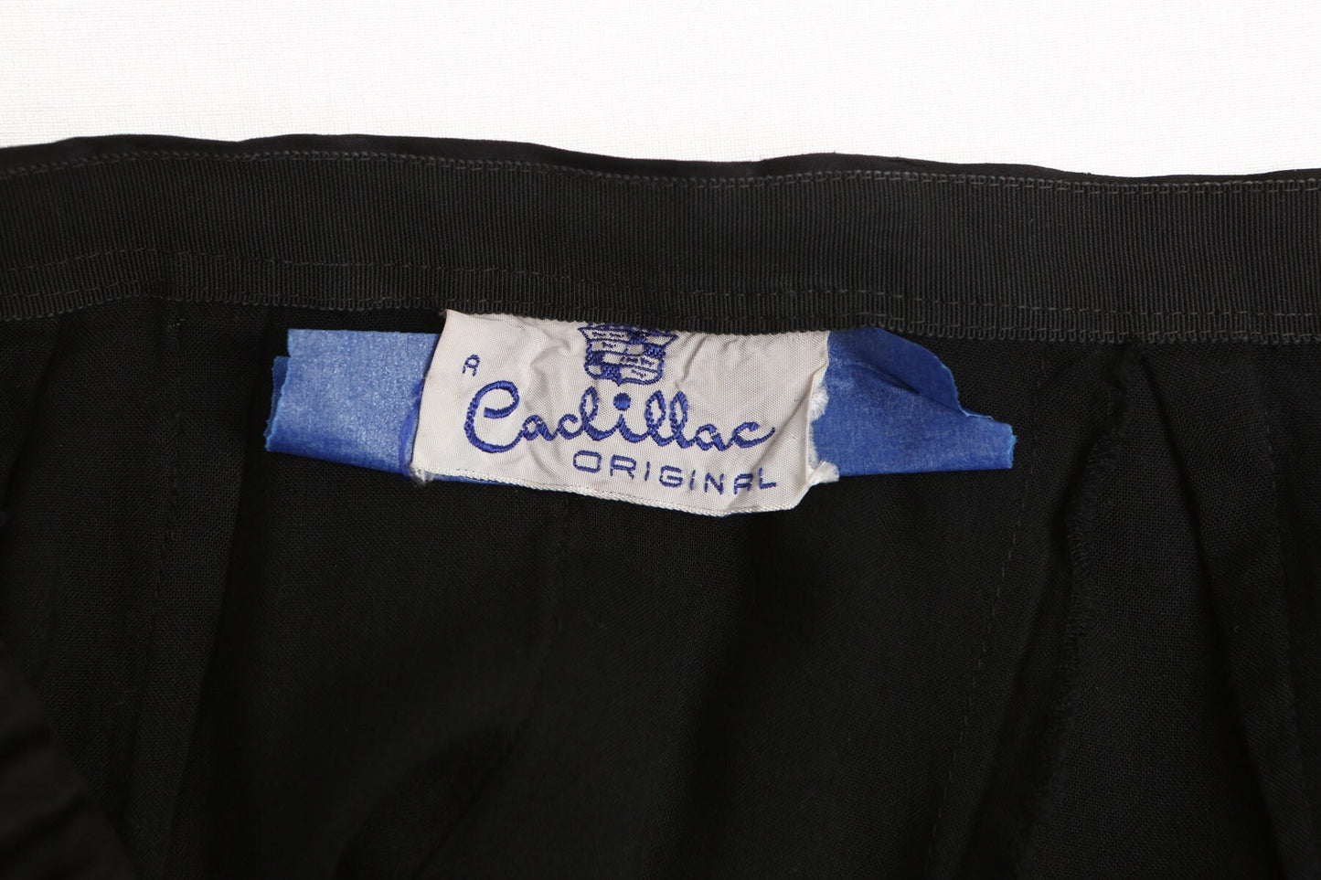 Vintage black pencil skirt 40's 50's rocakabilly mod preppy school girl