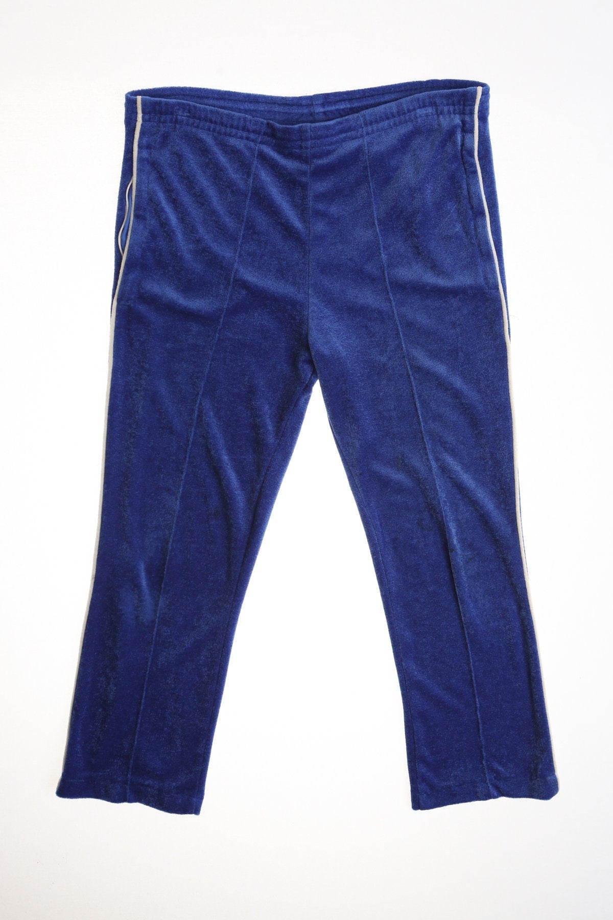 Levi's terrycloth olympic games blue athletic pants men jogging 70's 80's usa
