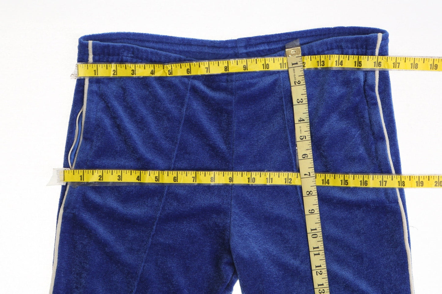 Levi's terrycloth olympic games blue athletic pants men jogging 70's 80's usa