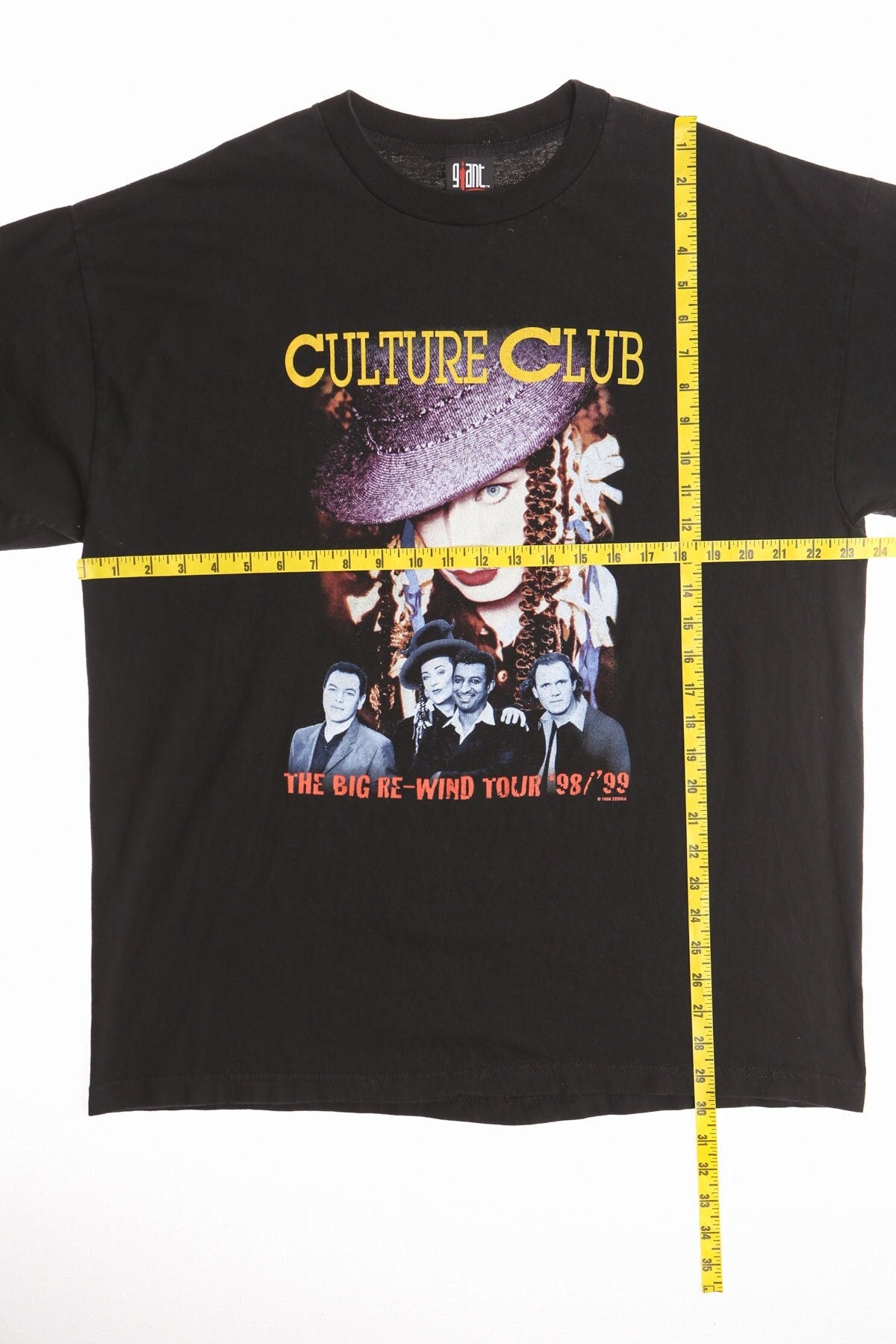 Vintage culture club the big rewind tour 98 99 shirt zebra