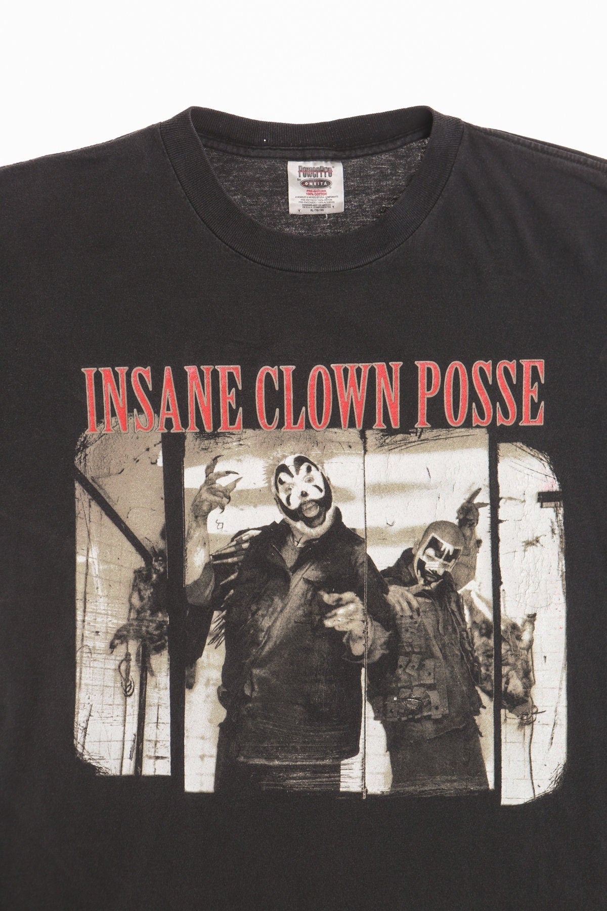 Insane clown pose rock t-shirt black wicked clowns band 90's y2k