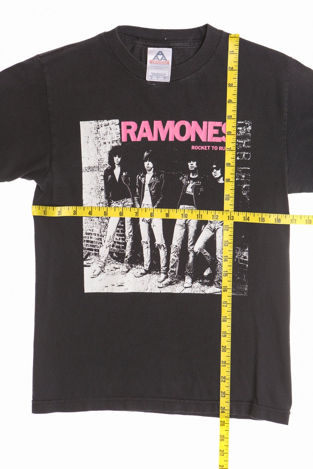 Rock t-shirt ramones rocket russia black punk graphic y2k