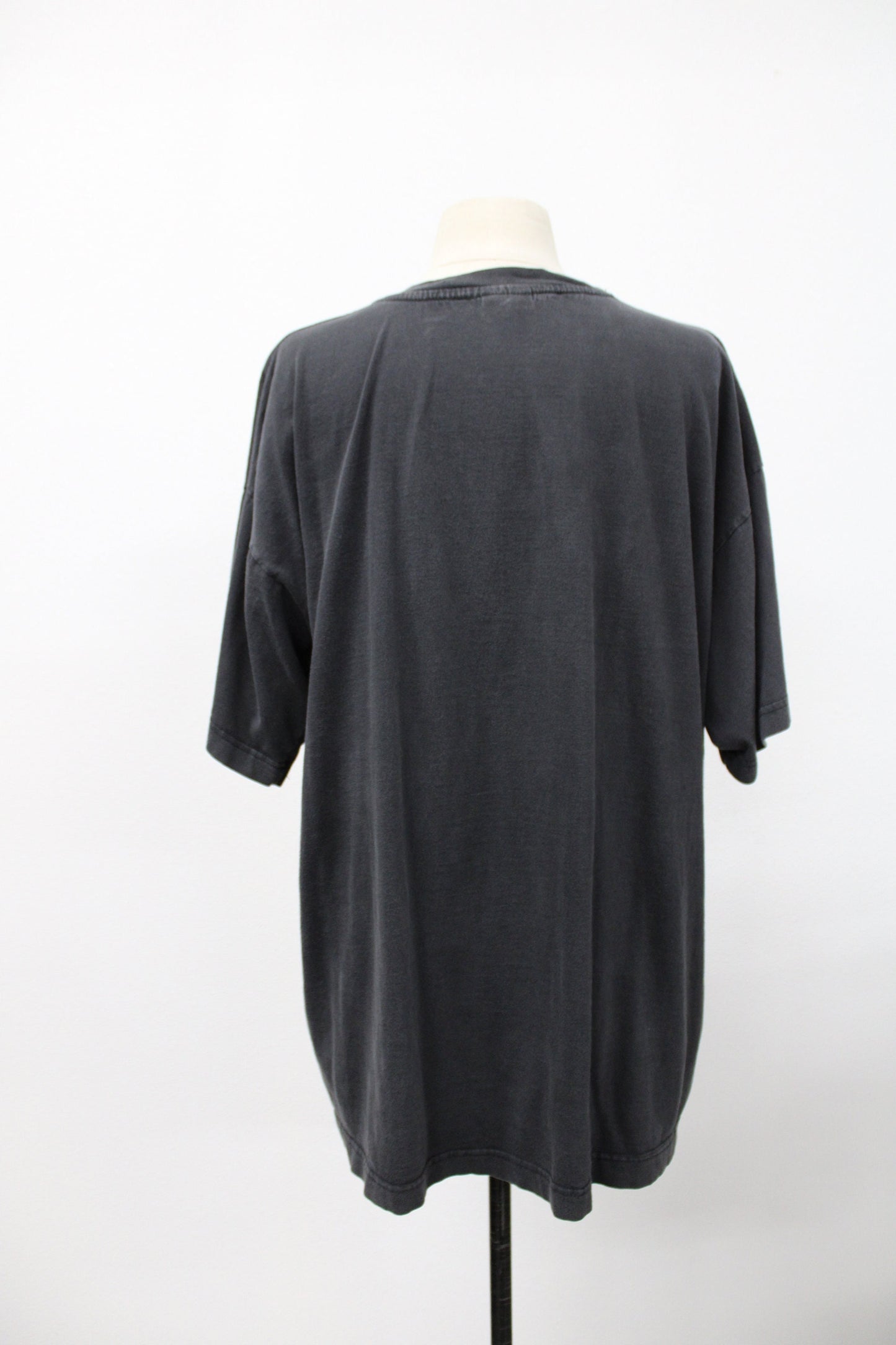 African kenya missionary vintage t-shirt ariplane doctor graphic black yellow rare services