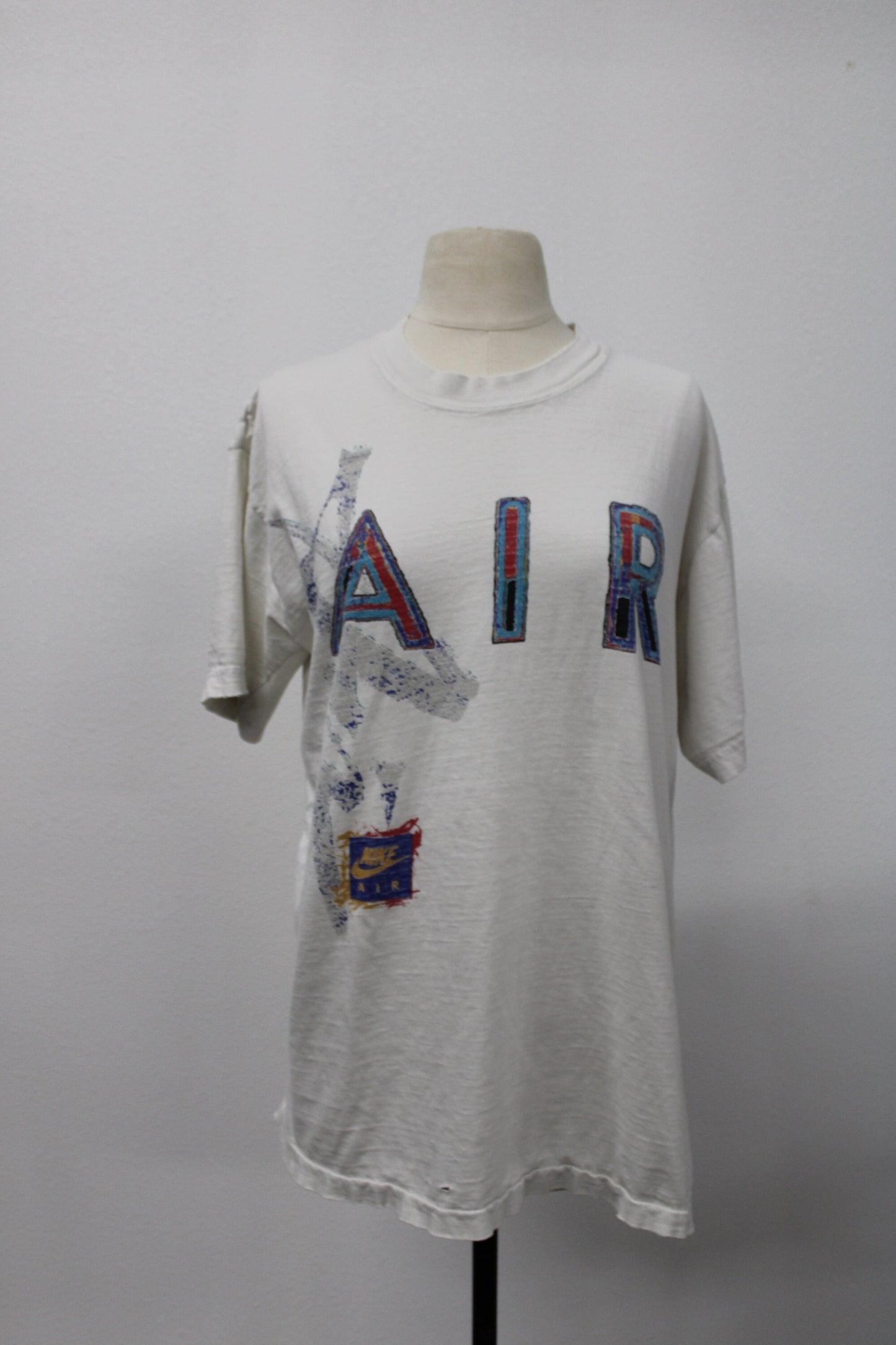 Vintage nike air nike graphic t-shirt white red fly label air