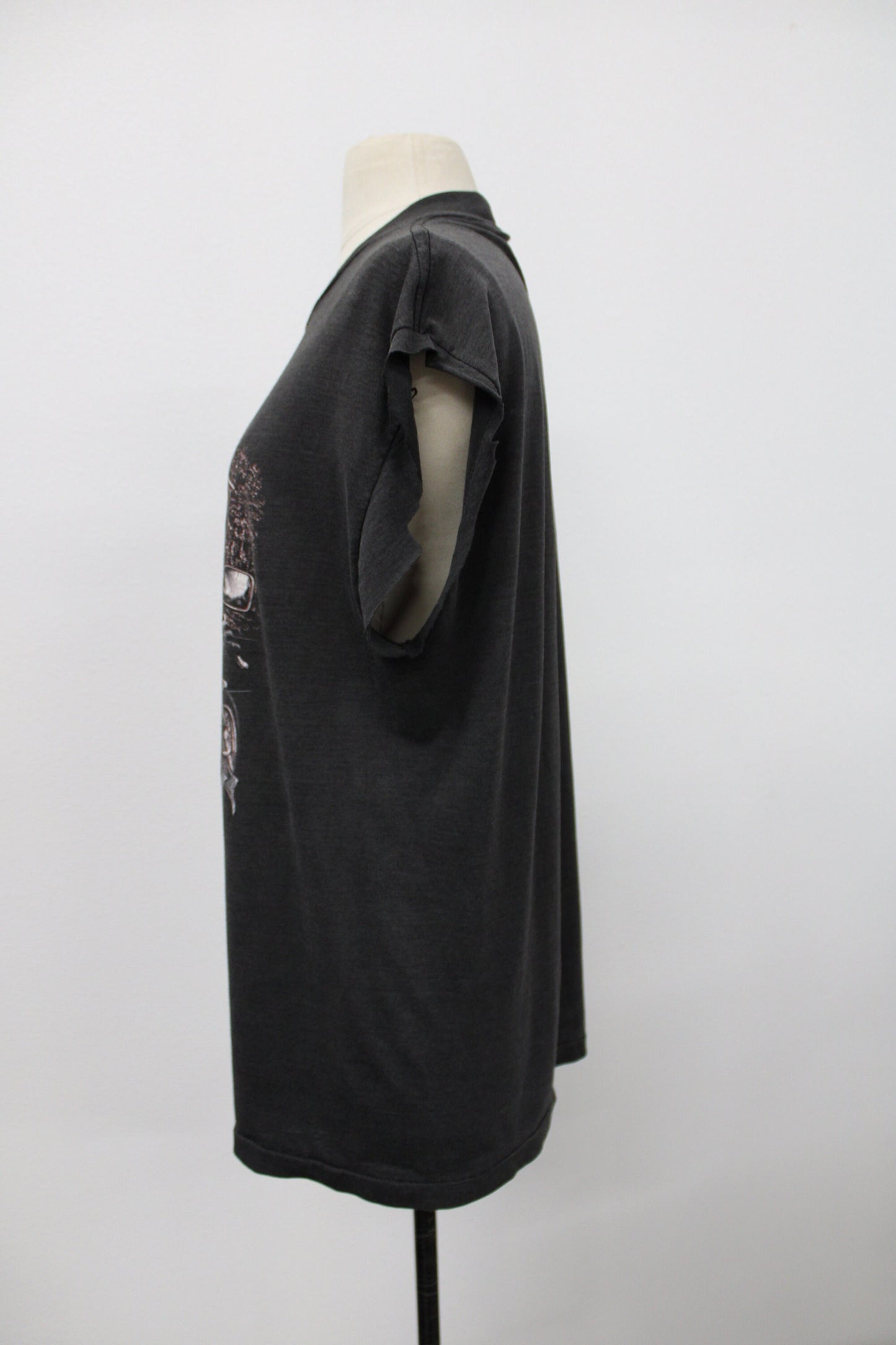 Vintage harley davidson t-shirt sleeveless tank top tin fabric biker american motor city made in usa men