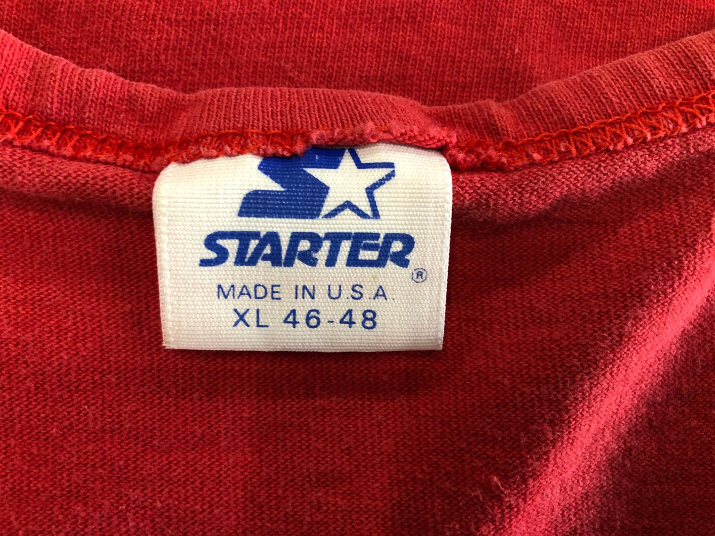 23 tank top starter label michael jordan vintage starter red chicago bulls