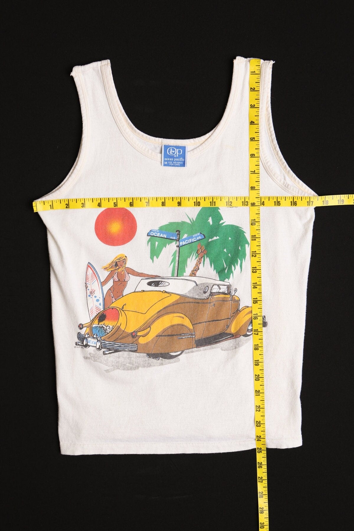 Op ocean pacific vintage tank top beach 80's 70's men