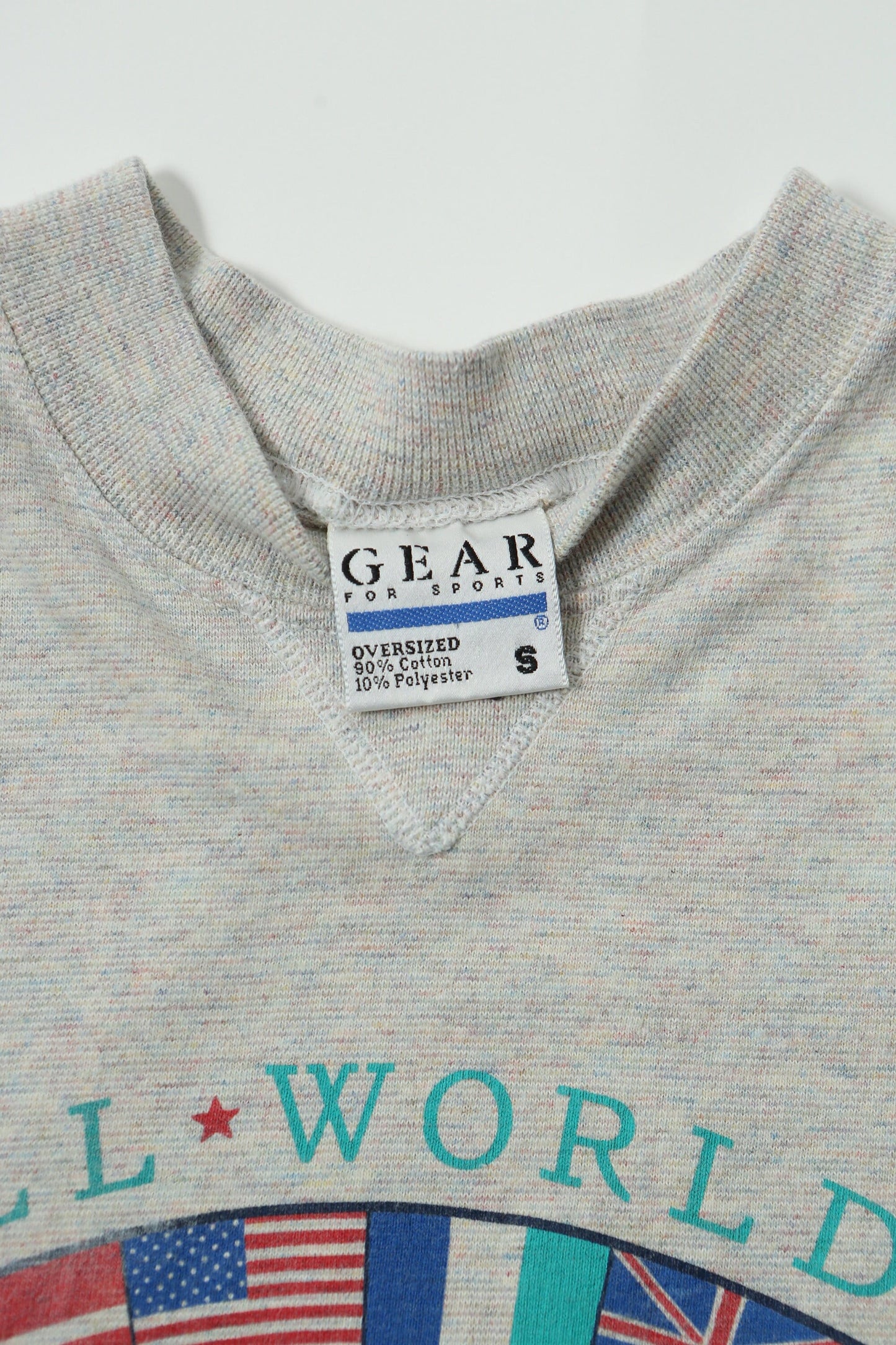 Basketball tour vintage t-shirt gray gus macker graphic all world street playground driveway