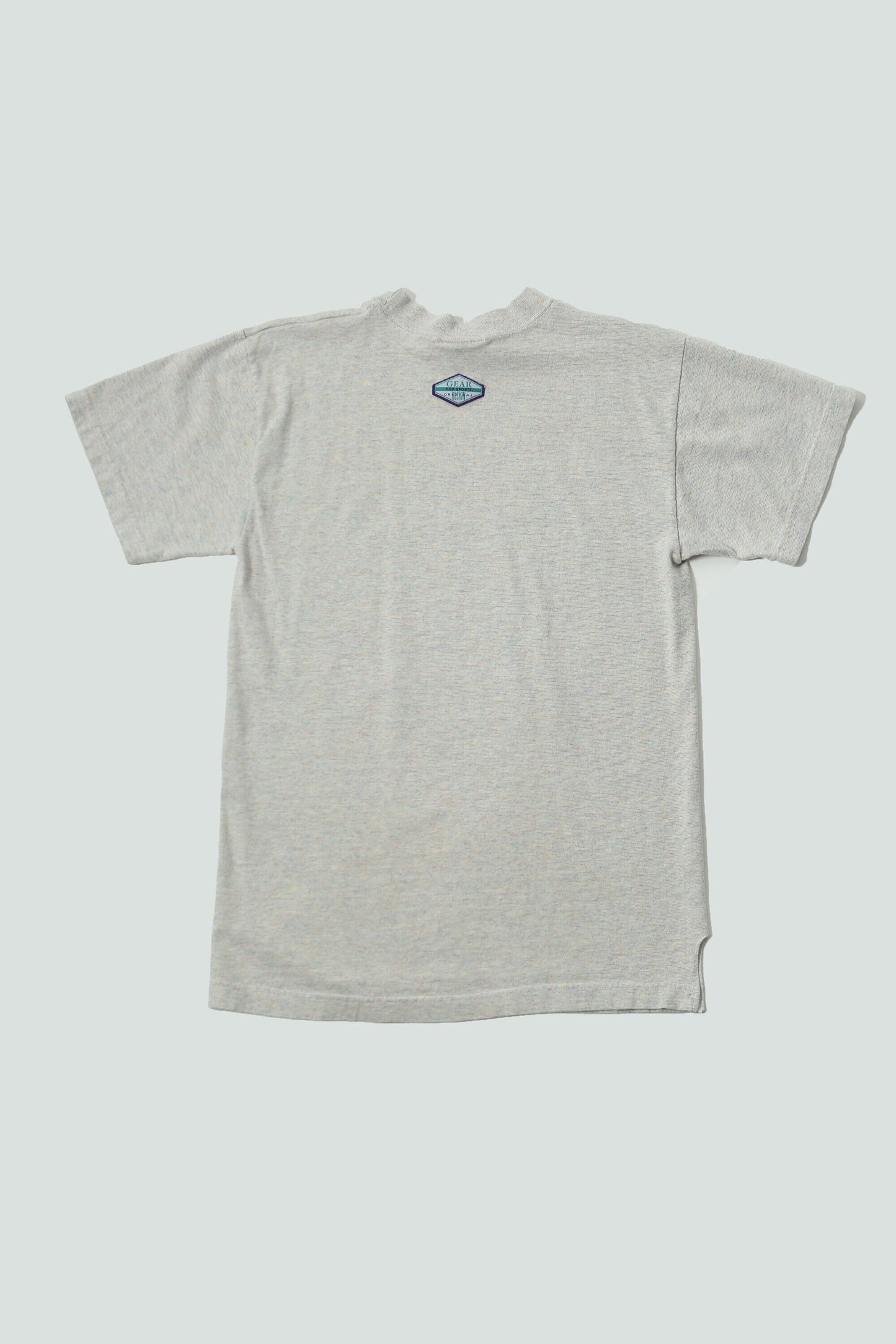 Basketball tour vintage t-shirt gray gus macker graphic all world street playground driveway