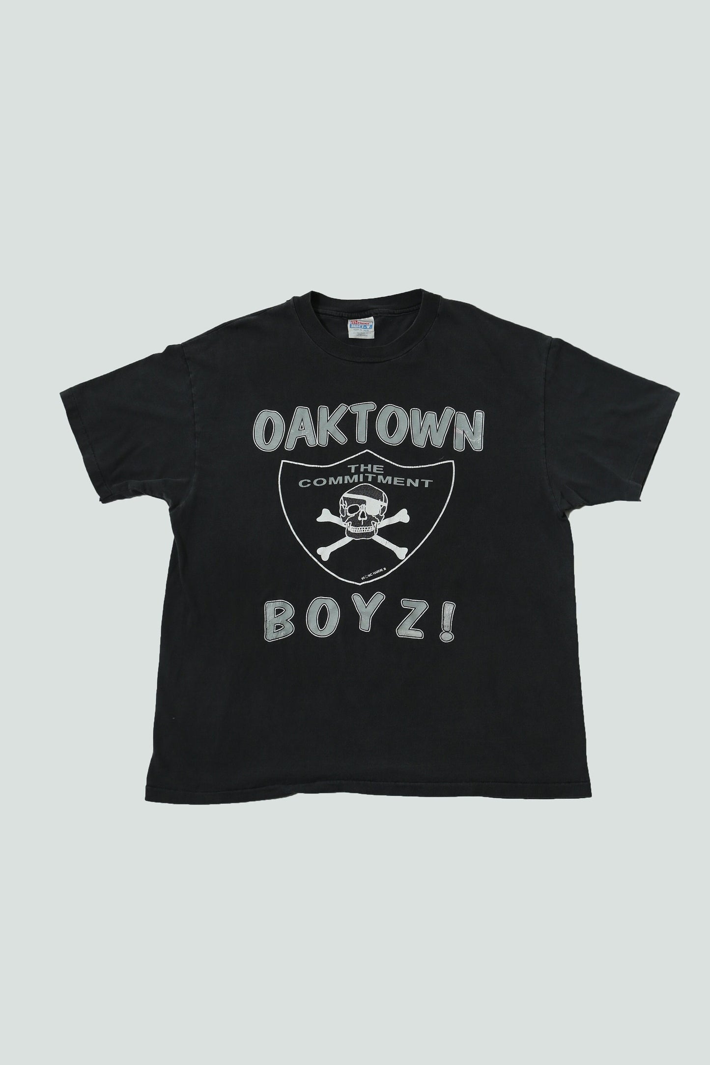 Oakland rairders oaktown boyz vintage t-shirt black nfl football just win baby