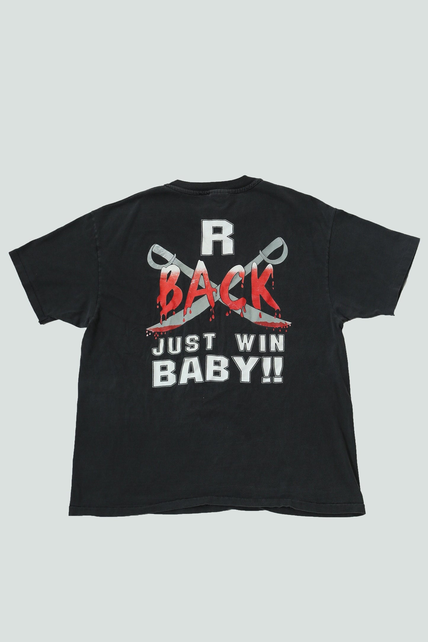 Oakland rairders oaktown boyz vintage t-shirt black nfl football just win baby