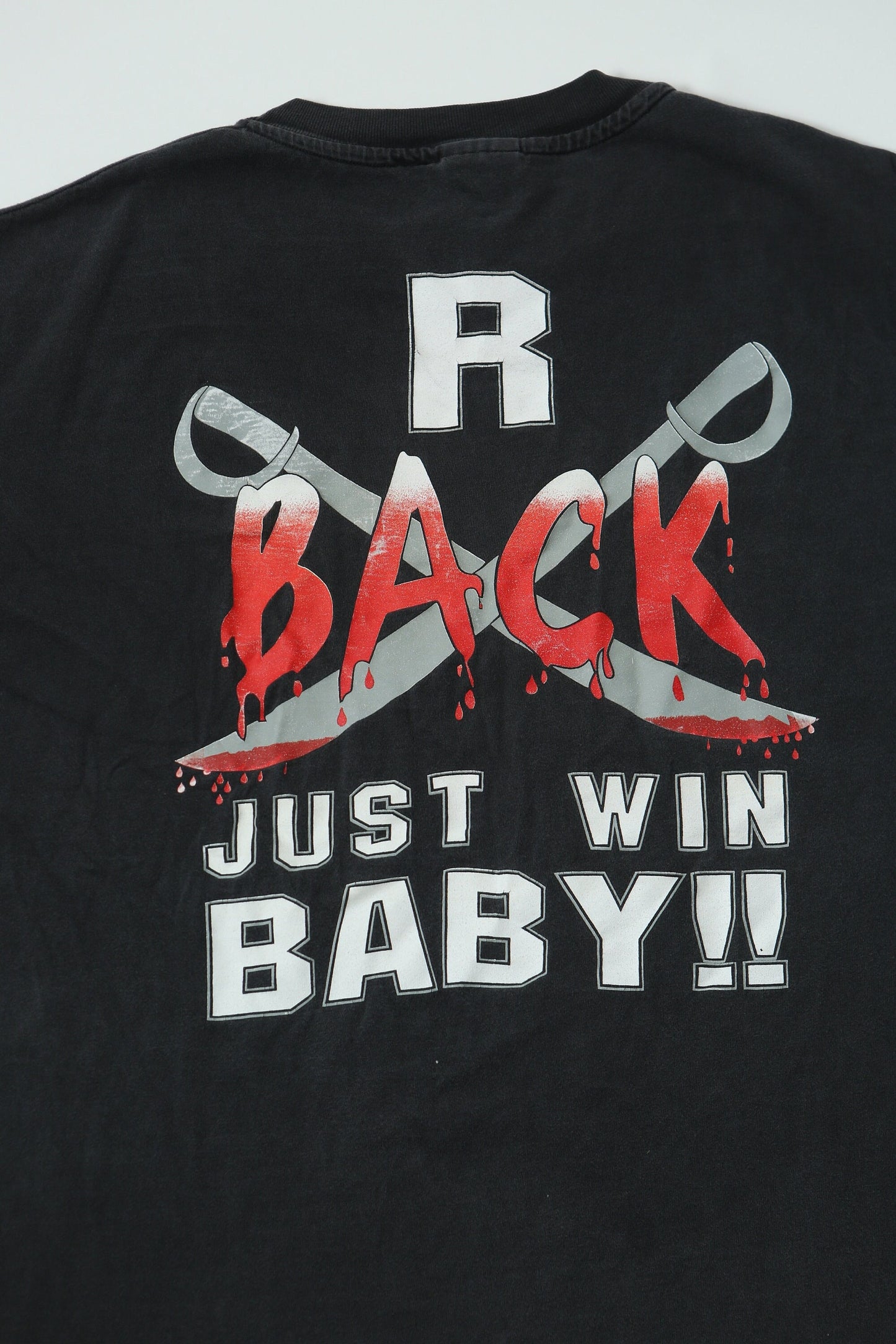Oakland rairders oaktown boyz vintage t-shirt black nfl football just win baby