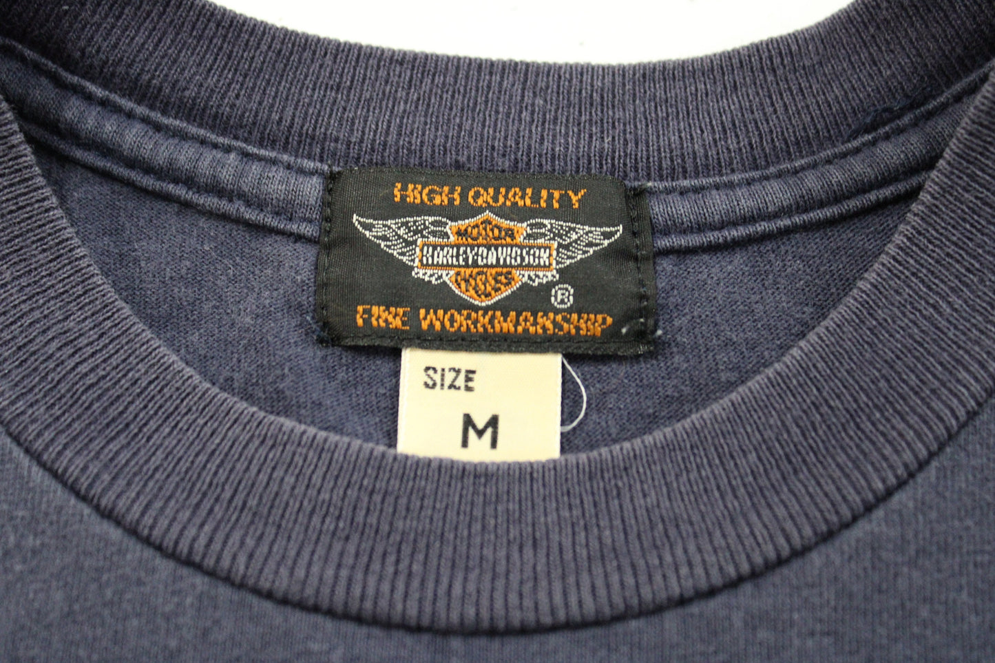 Harley davidson graphic t-shirt motorcycles biker vintage 1093 made in usa