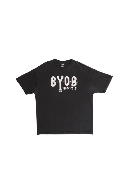 Vintage stone cold graphic t-shirt wrestling wwe black 90's y2k