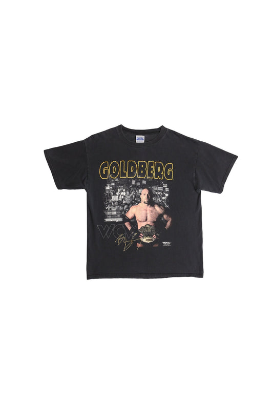 Vintage wrestling t-shirt goldberg wcw usa 90's black