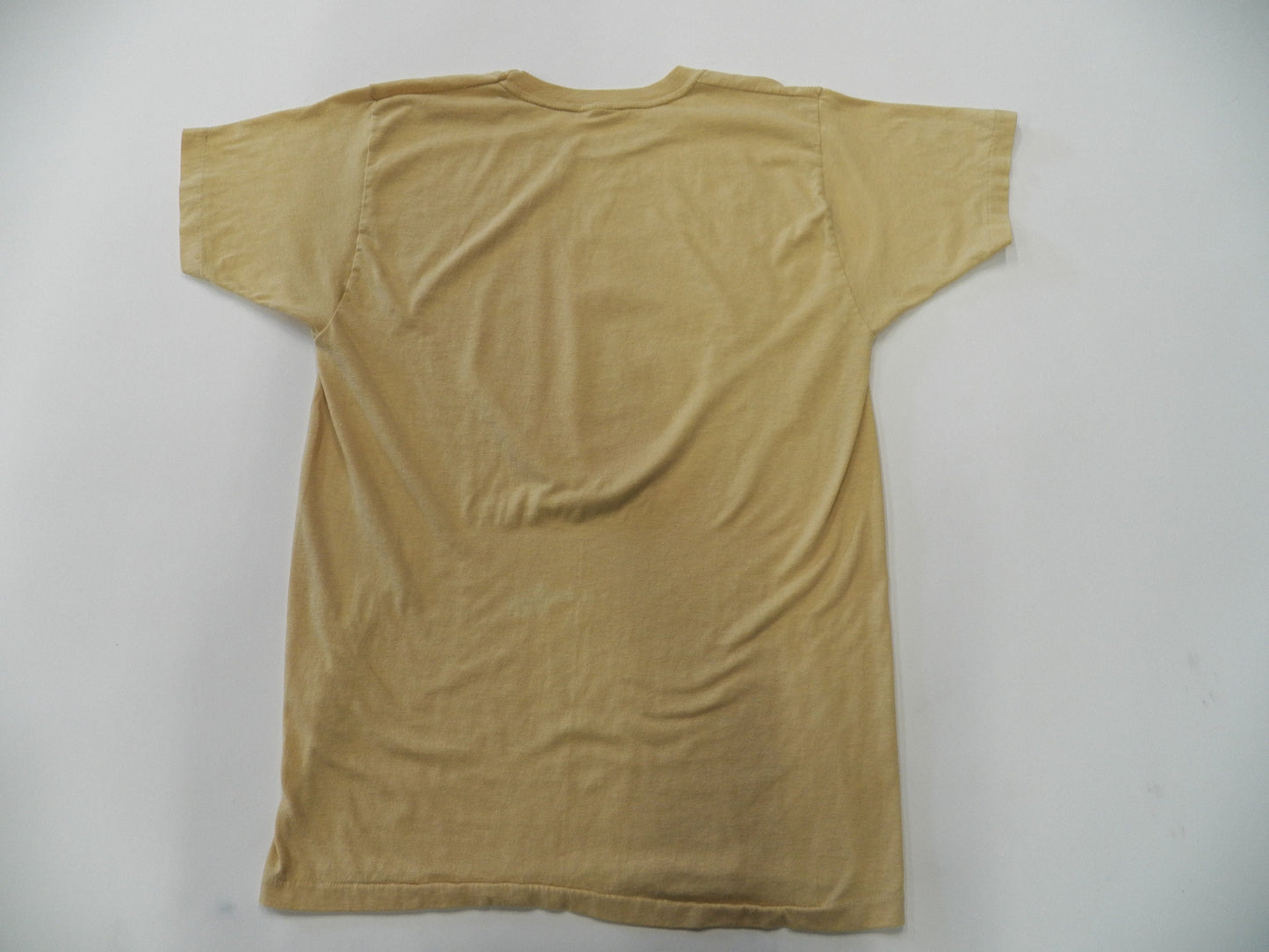 Vintage new york apple graphic t-shirt new york city beige 70's